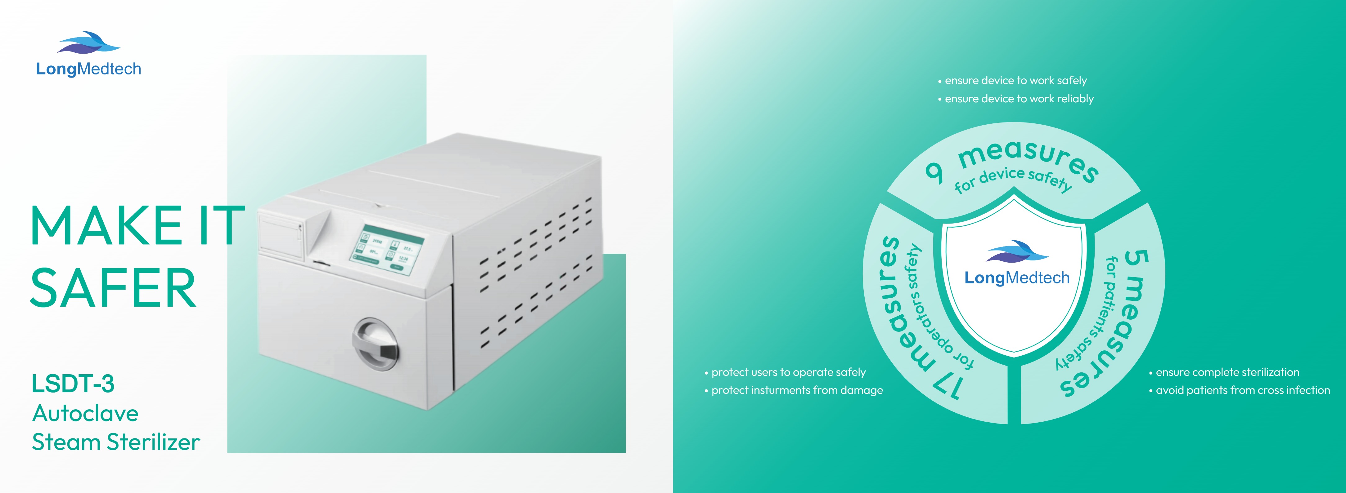 LSDT-3 Autoclave Steam Sterilizer-1