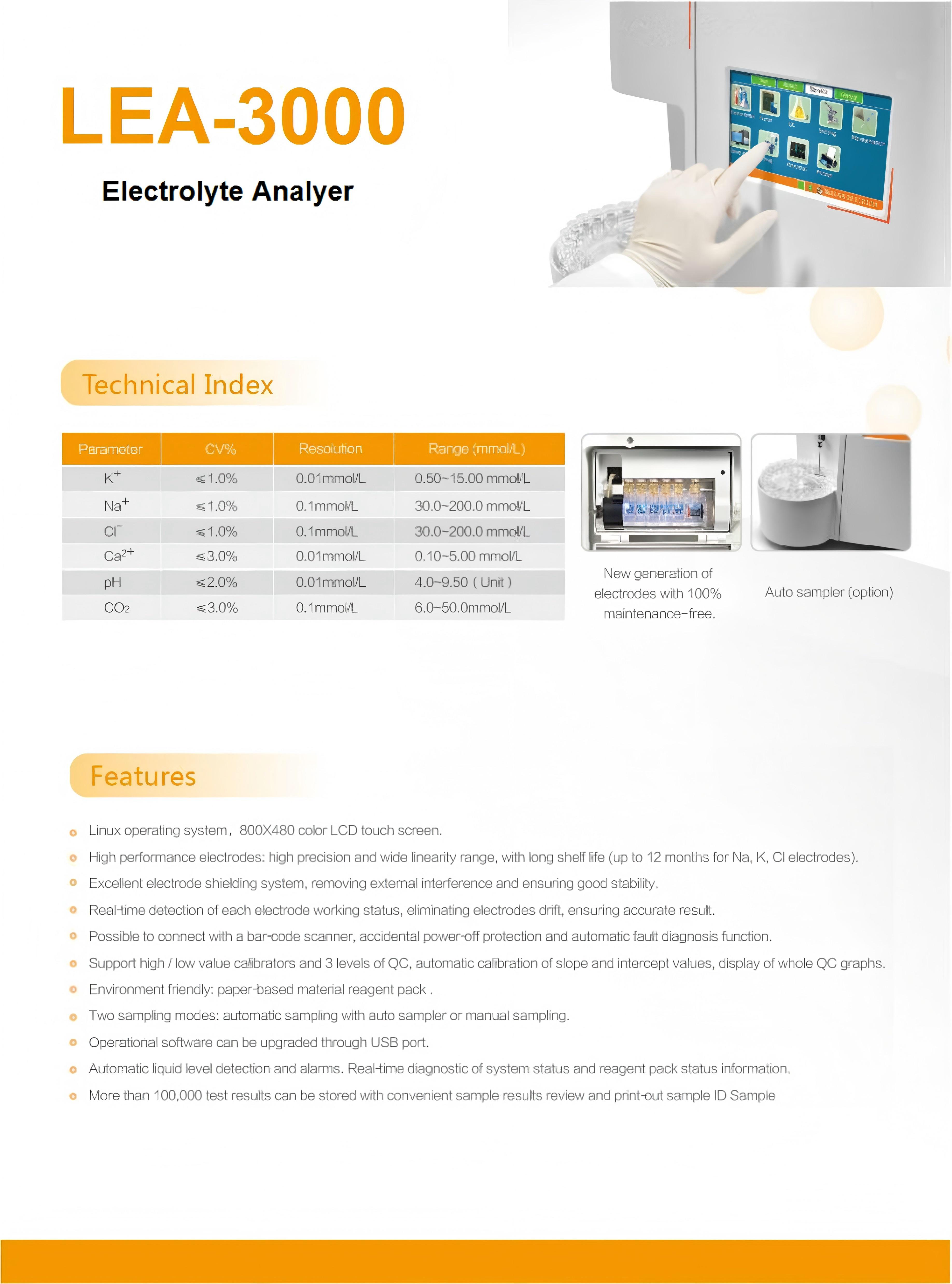 LEA-3000 Electrolytre Analyzer-2