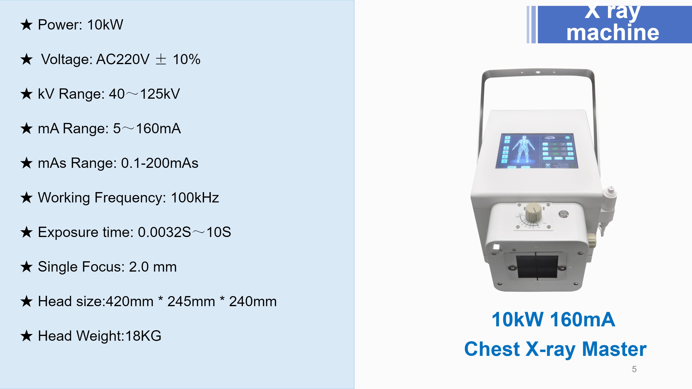 LXR-88 Wire Flat Panel Detector-5