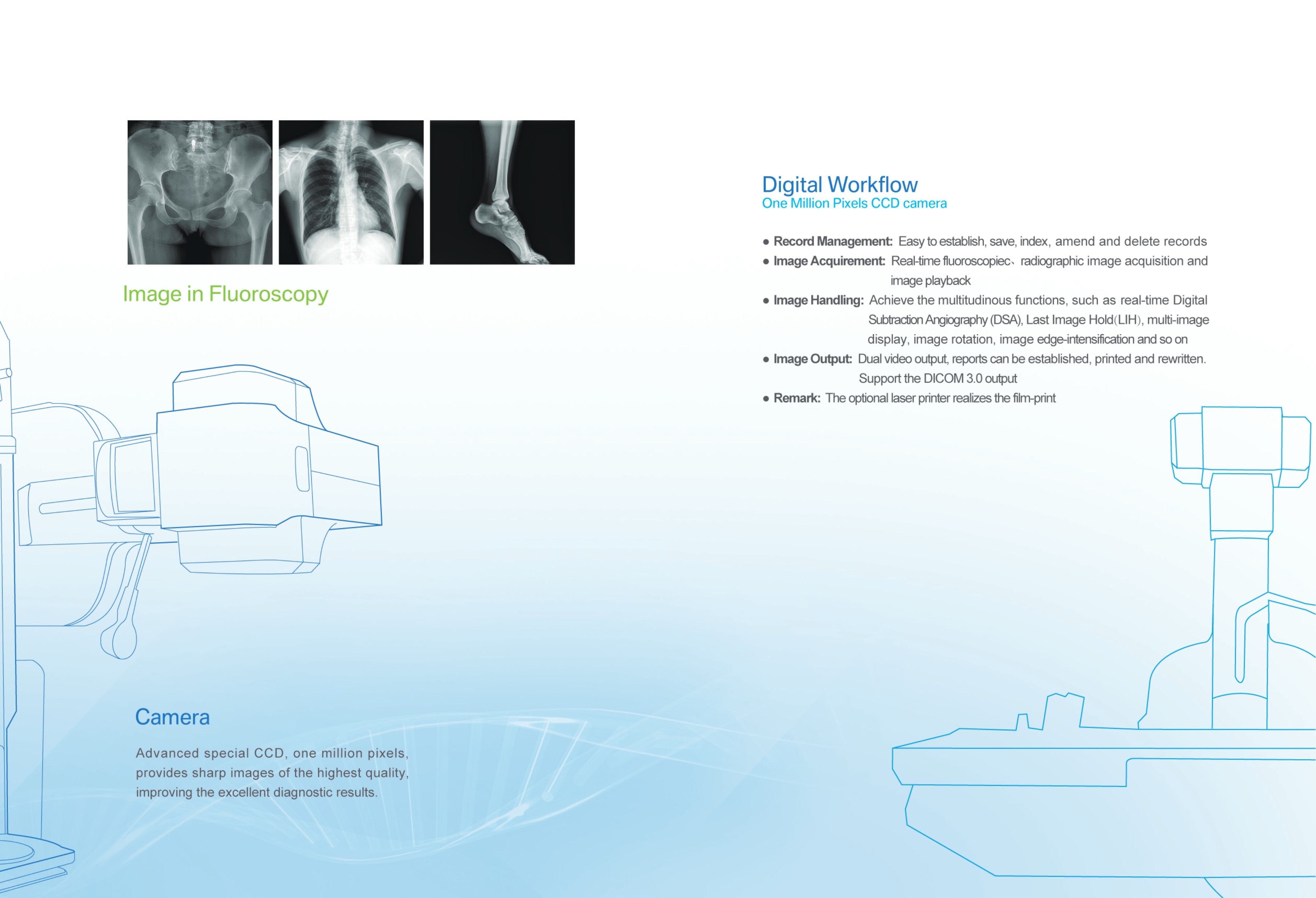 LBDS-160 نظام تشخيص الأشعة السينية الرقمي عالي التردد-4
