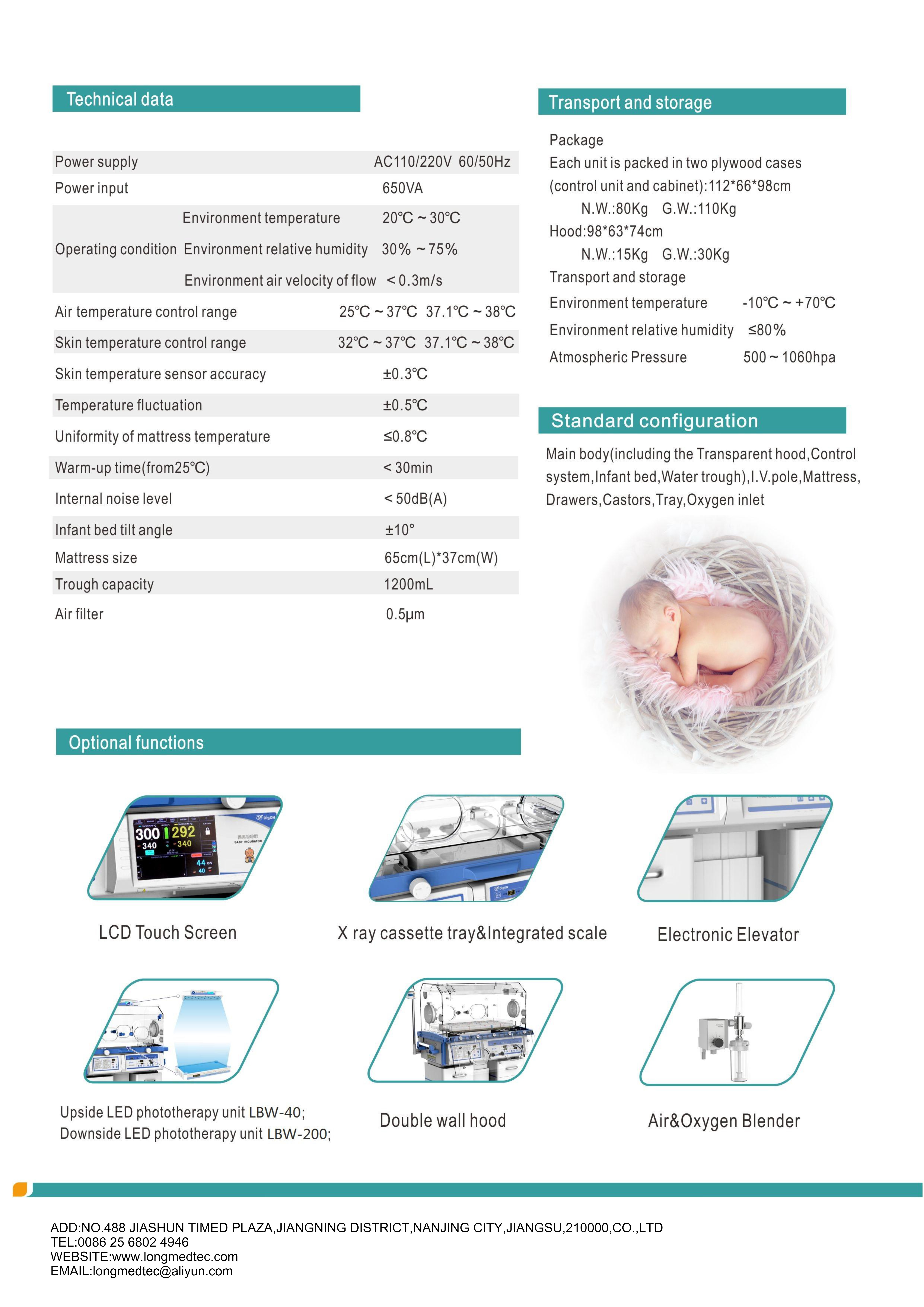 Infant Incubator LBW-4B-2