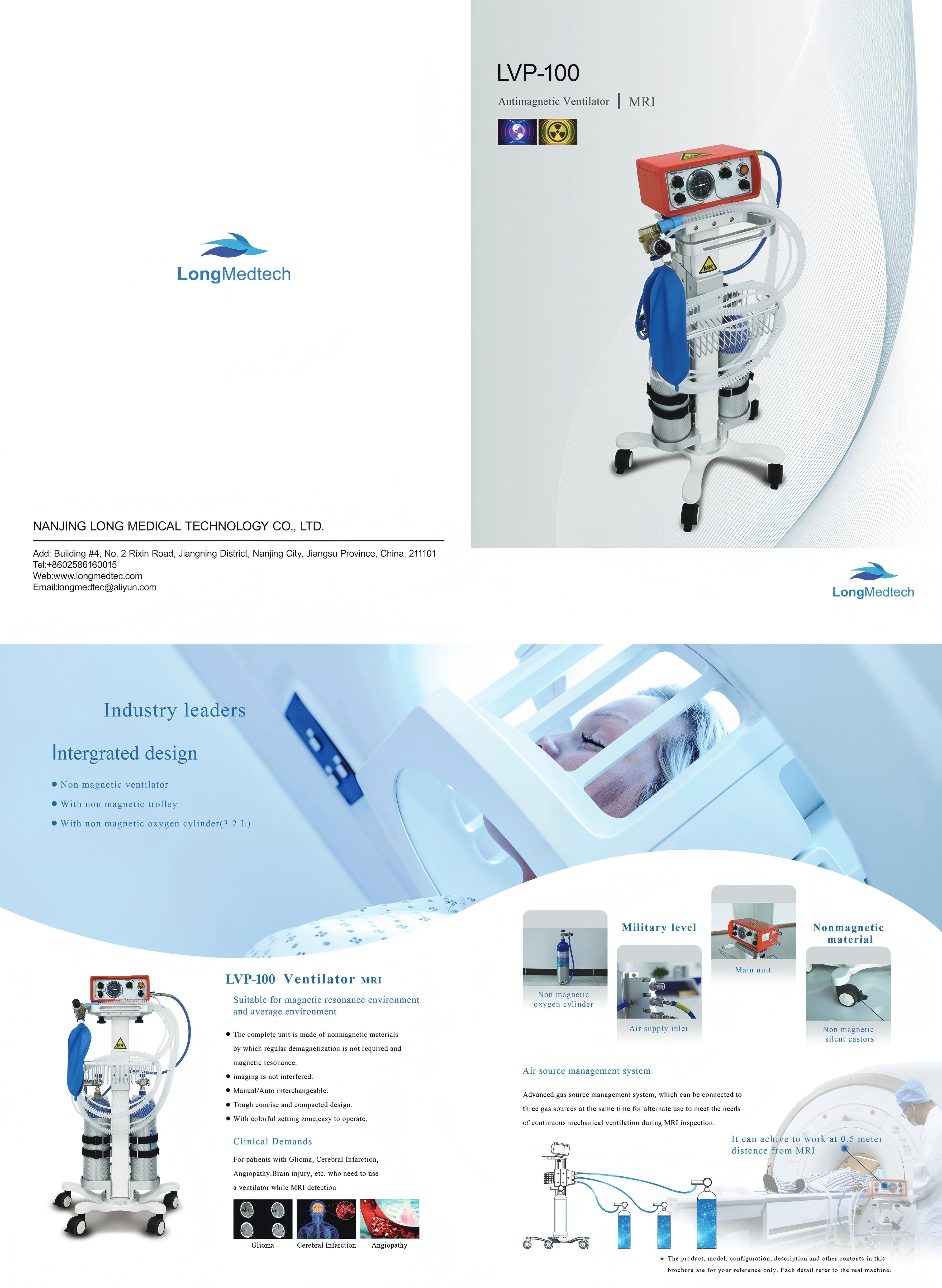 LVP-100 Antimagnetic Ventilator-1