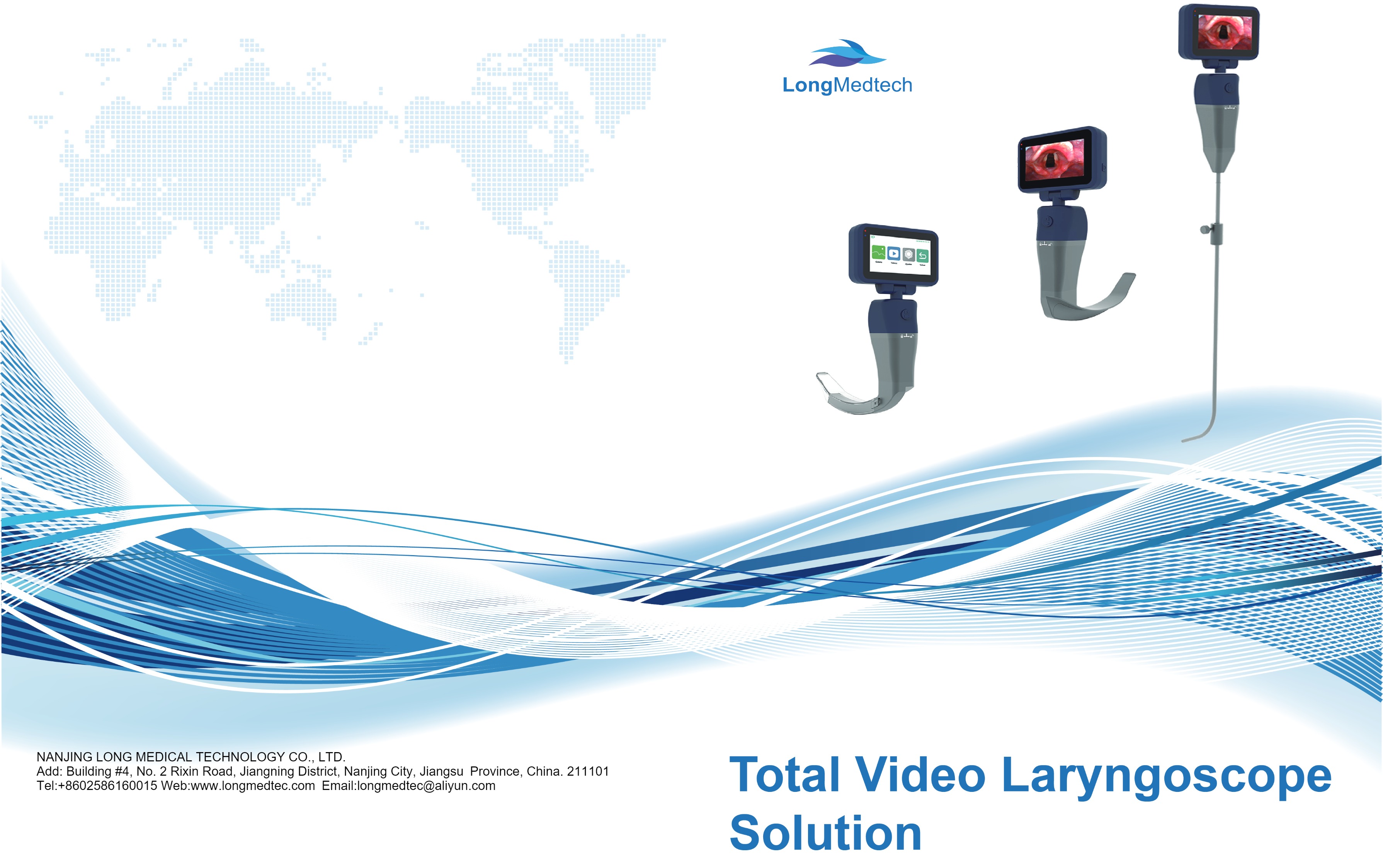 LKLR-8 LKLR-10 LKLR-9 Total Video Laryngoscope Solution-1