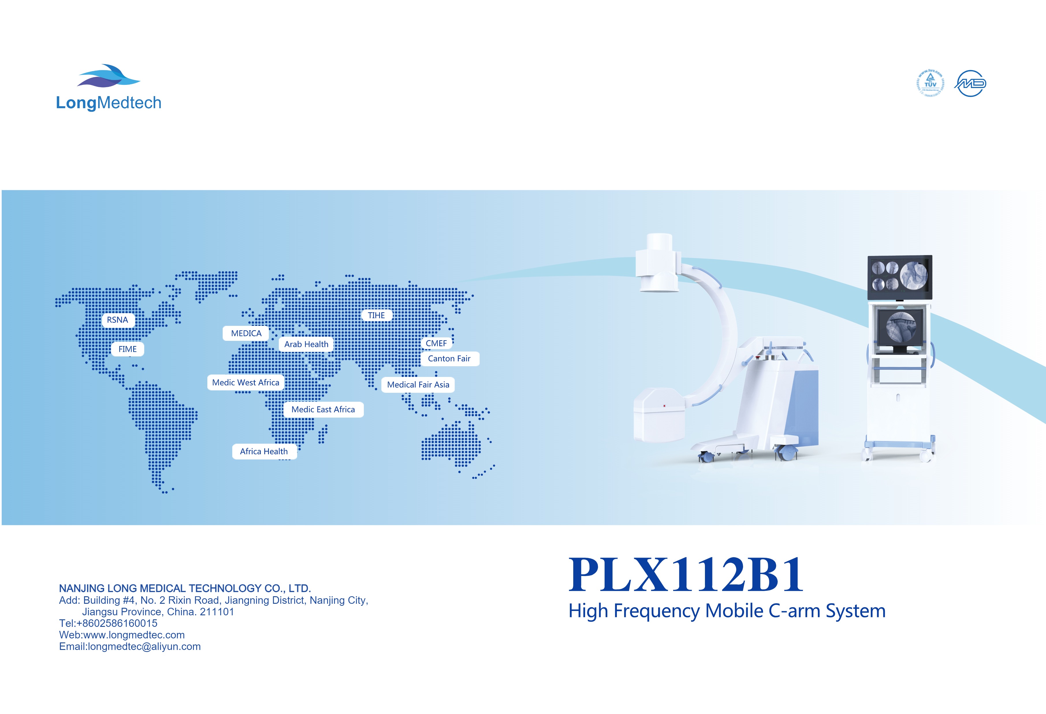 PLX112B1 High Frequency Mobile C-arm System-1