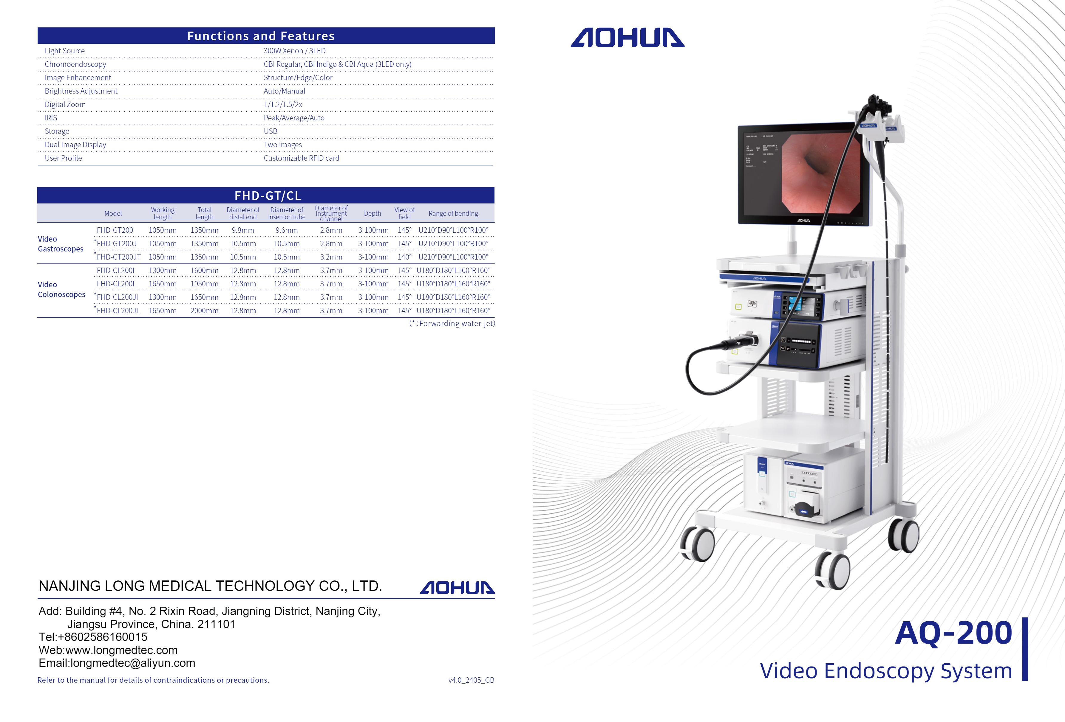 AQ-200 Video Endoscopy System-1
