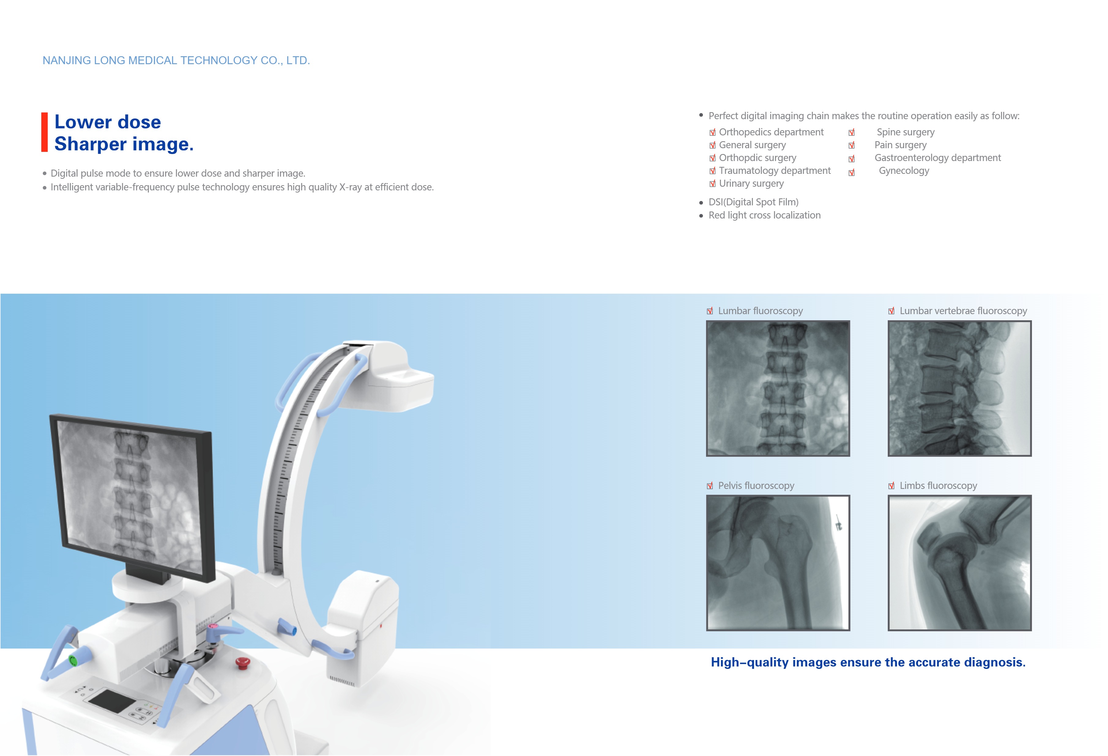 PLX118F Mobile Digital FPD C-arm System-3