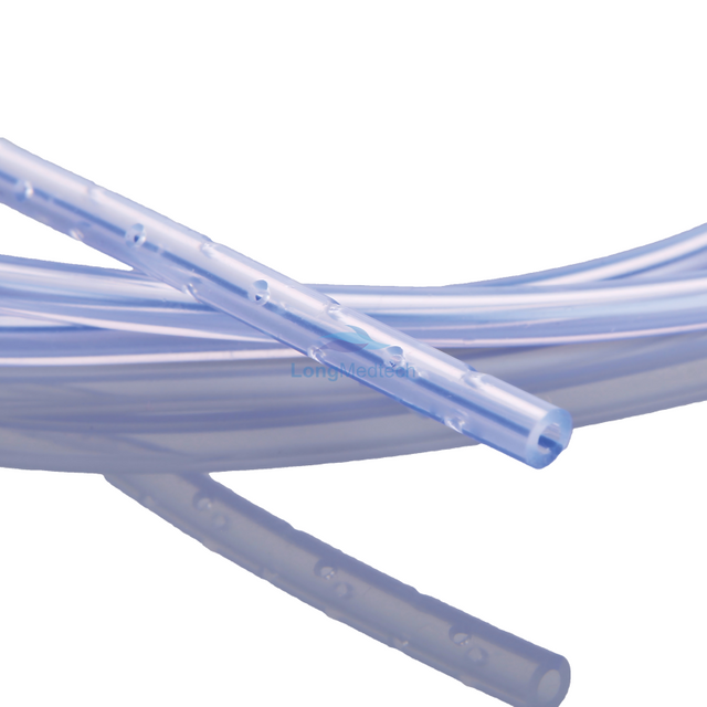 Silicone Round Perforated Drains