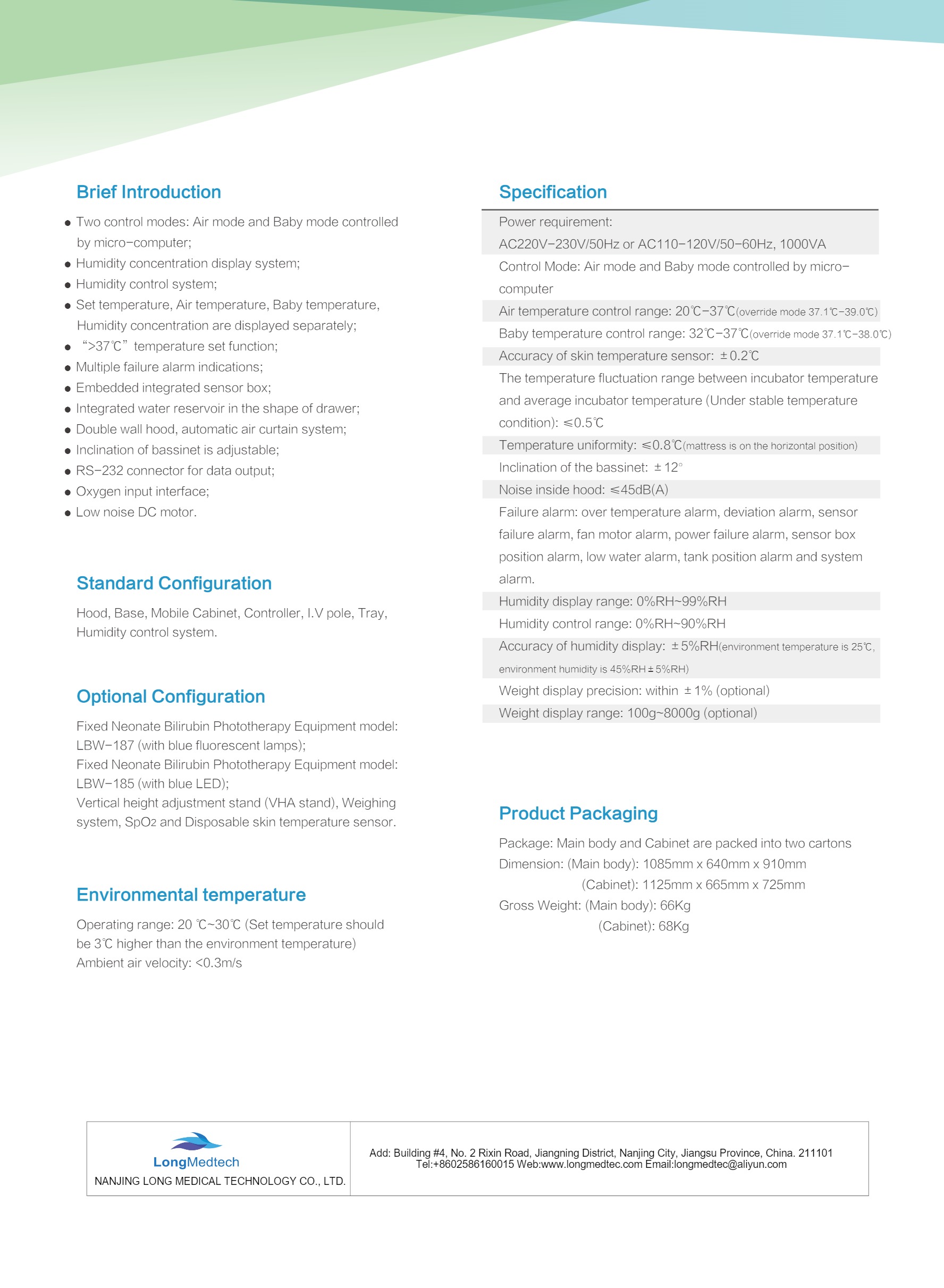 LBW-1020 Infant Incubator-2