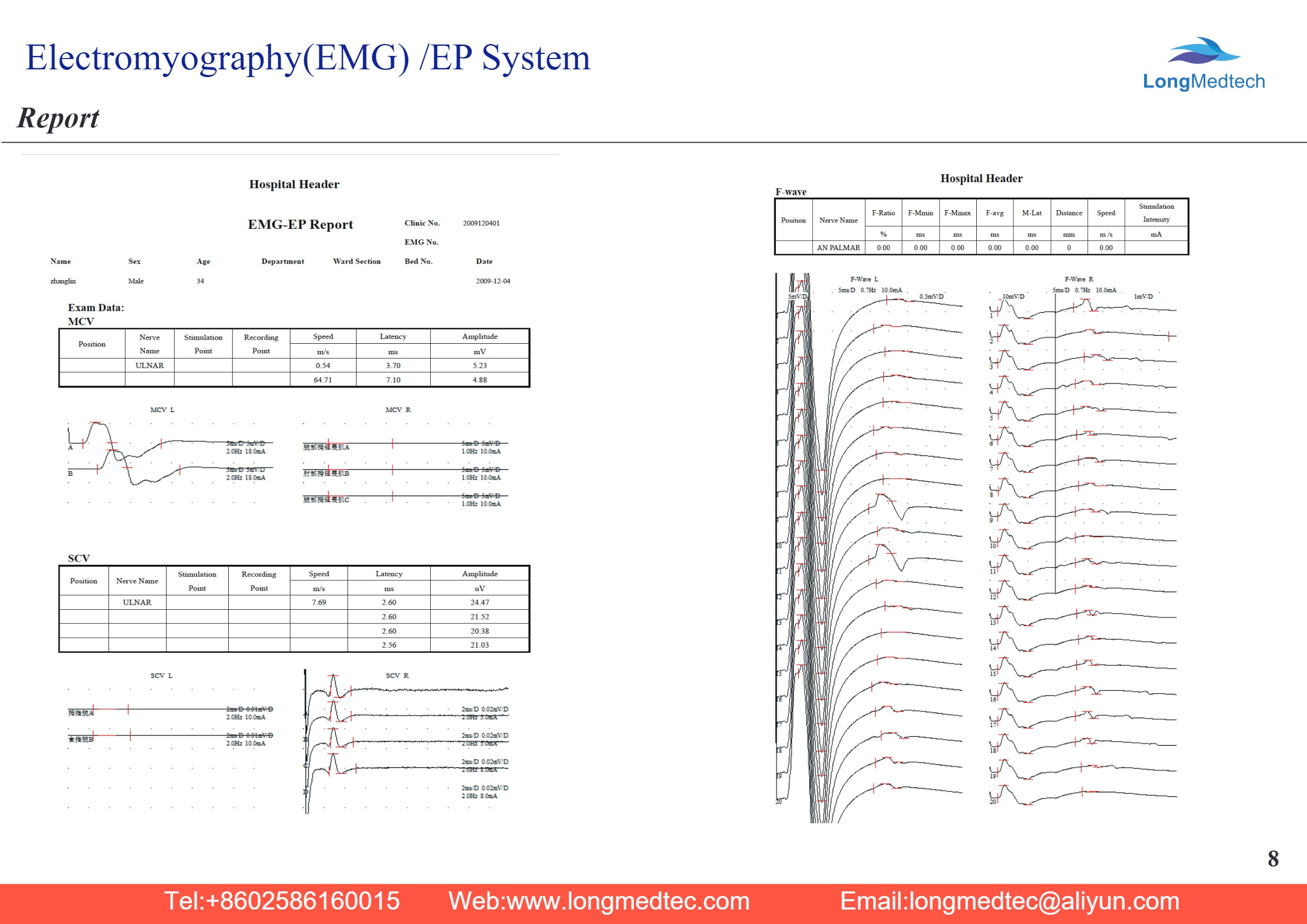 LCEG-248 Electromyography(EMG) EP System-8