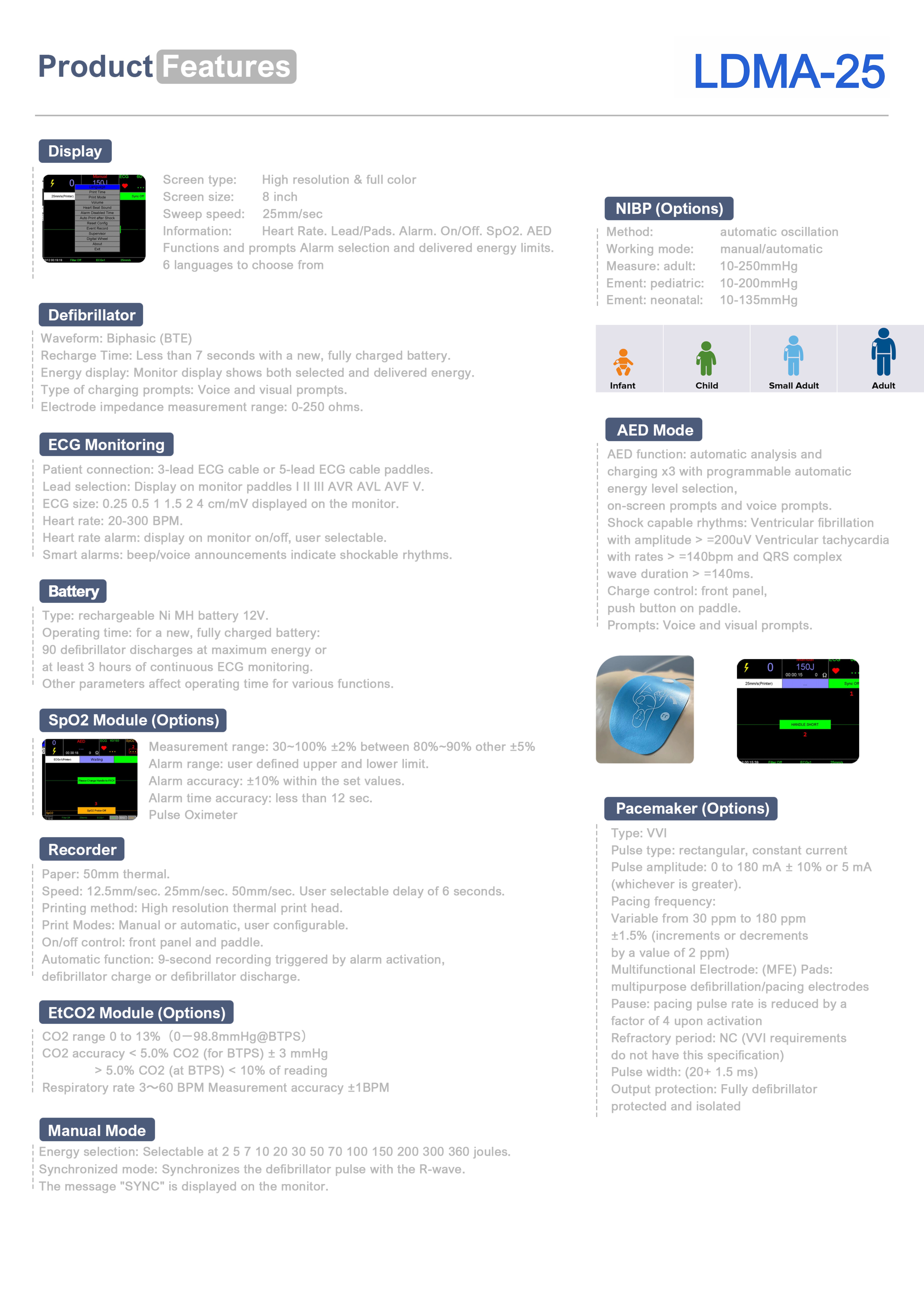 LDMA-25 Defibrillator Monitor-2