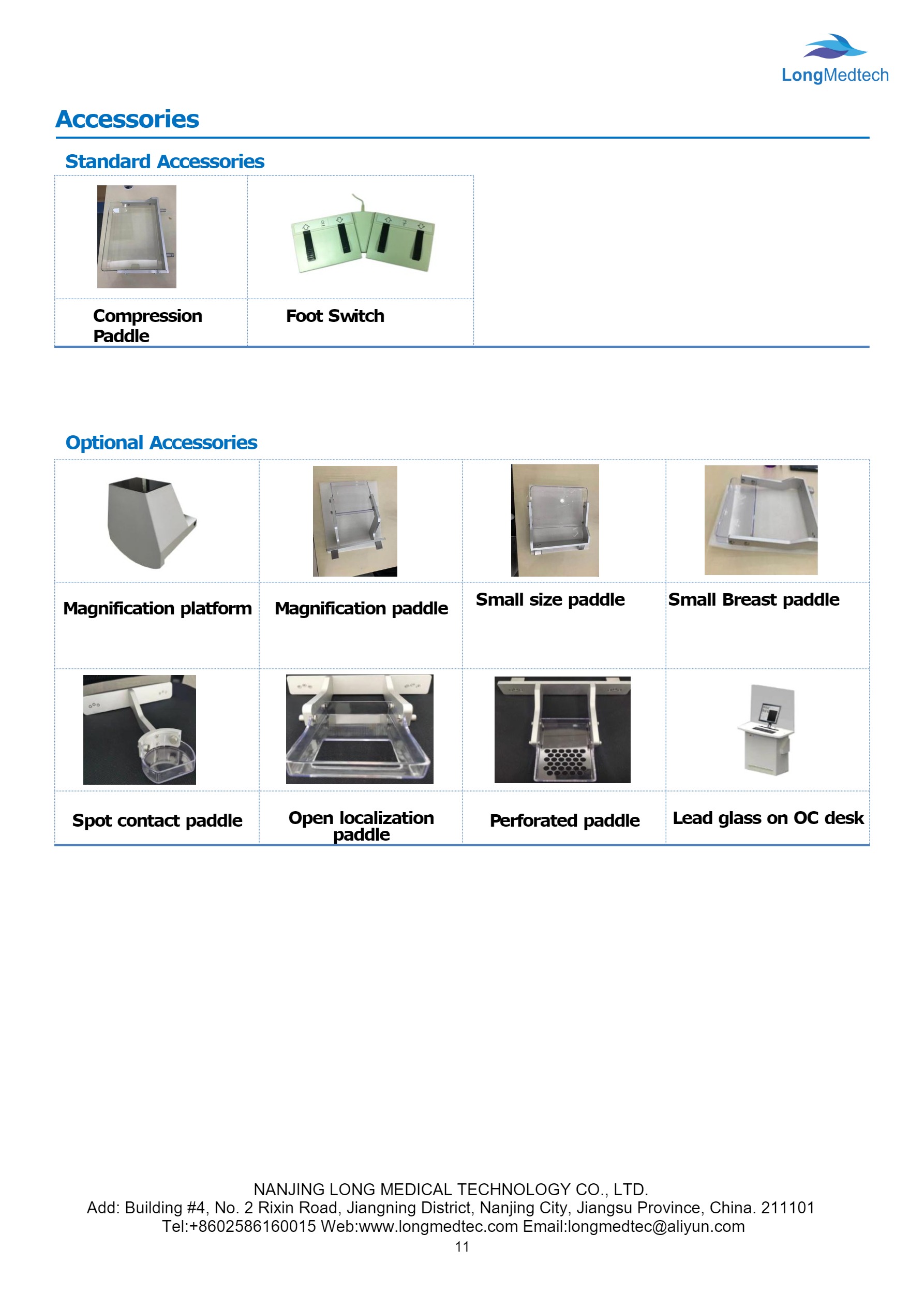 Fiche technique du produit ASR-4000E pour le syst&egrave;me de mammographie num&eacute;rique-11