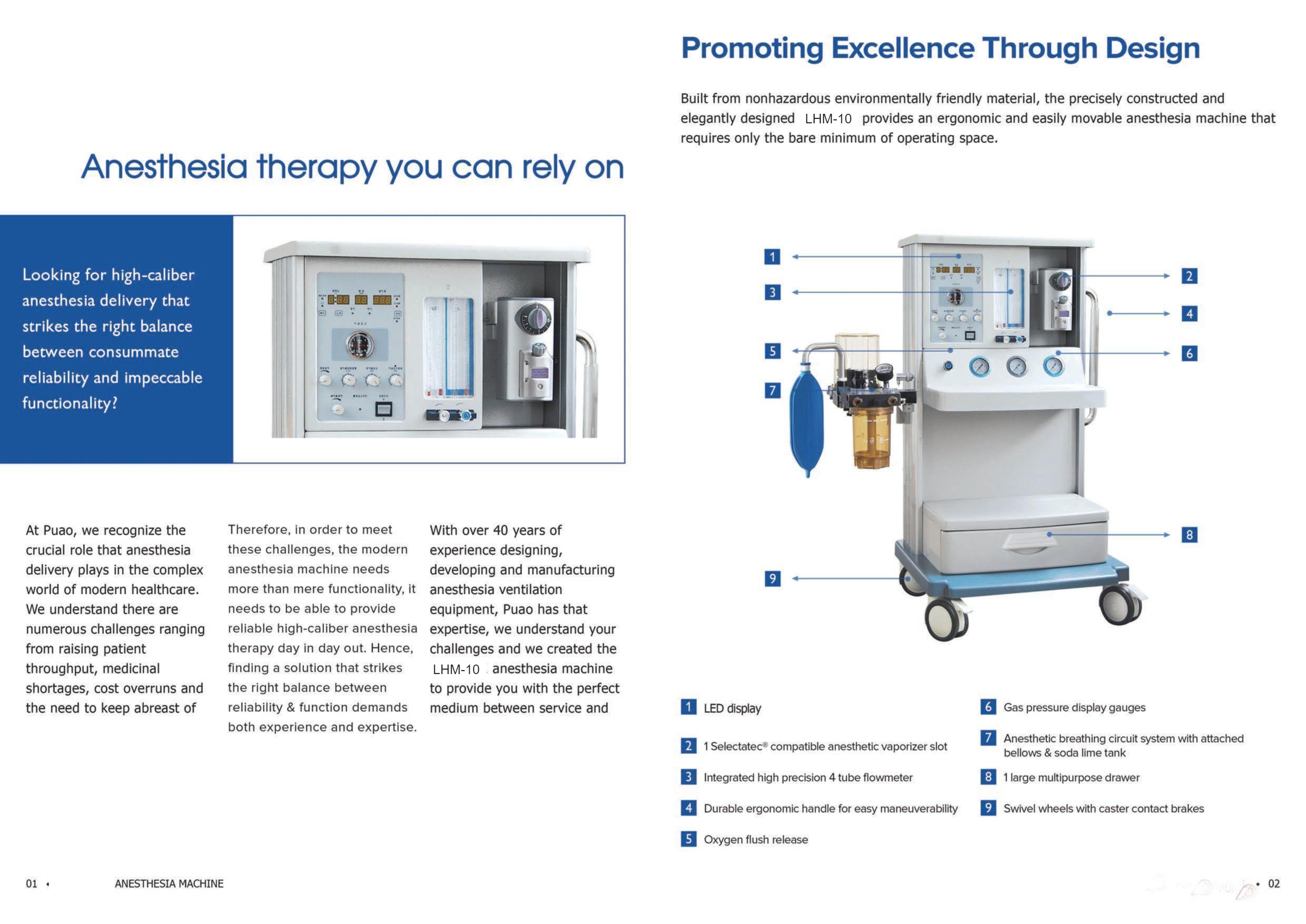 LHM-10 Anesthesia Machine-2