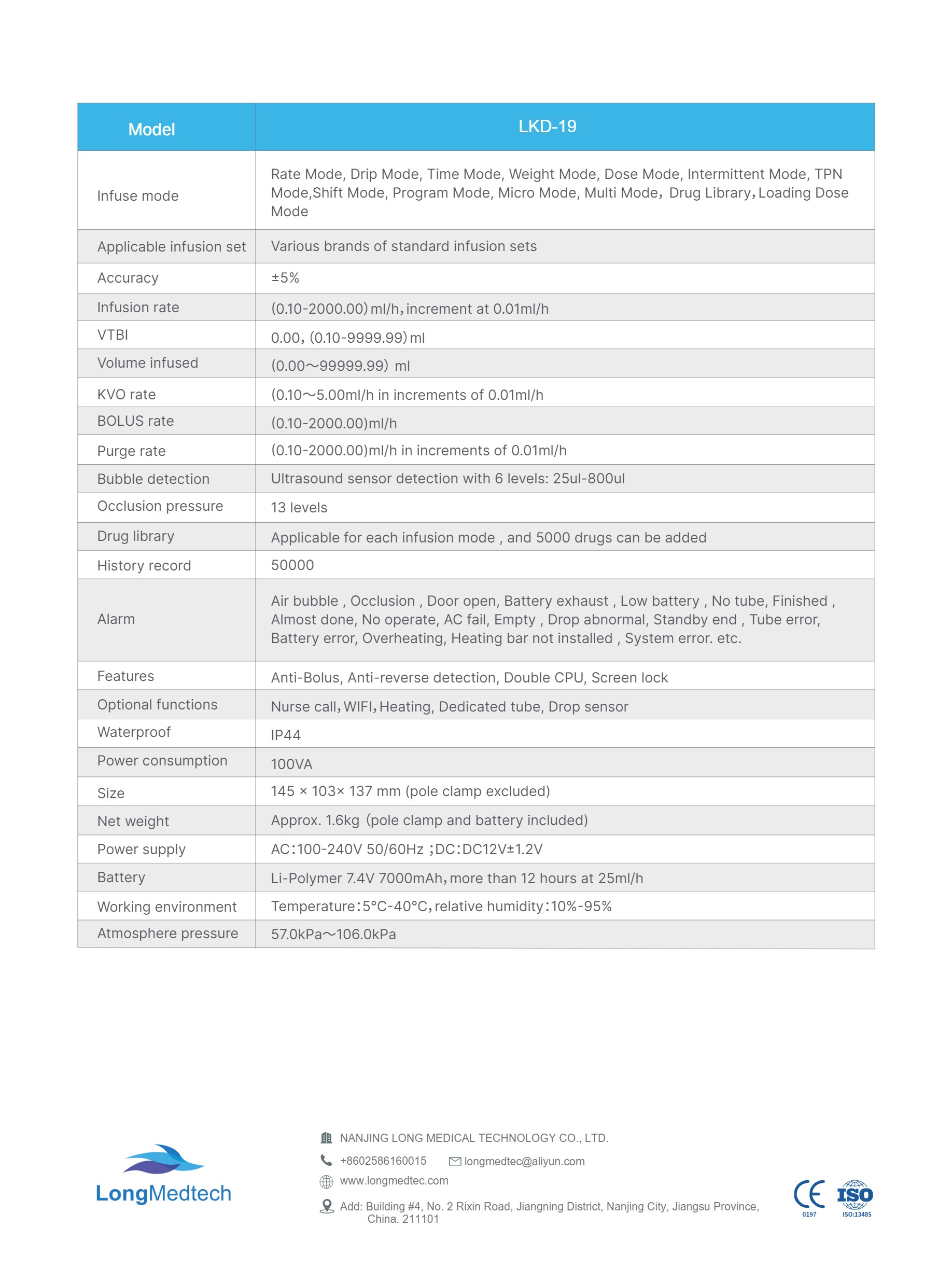 LKD-19 Infusion Pump-2