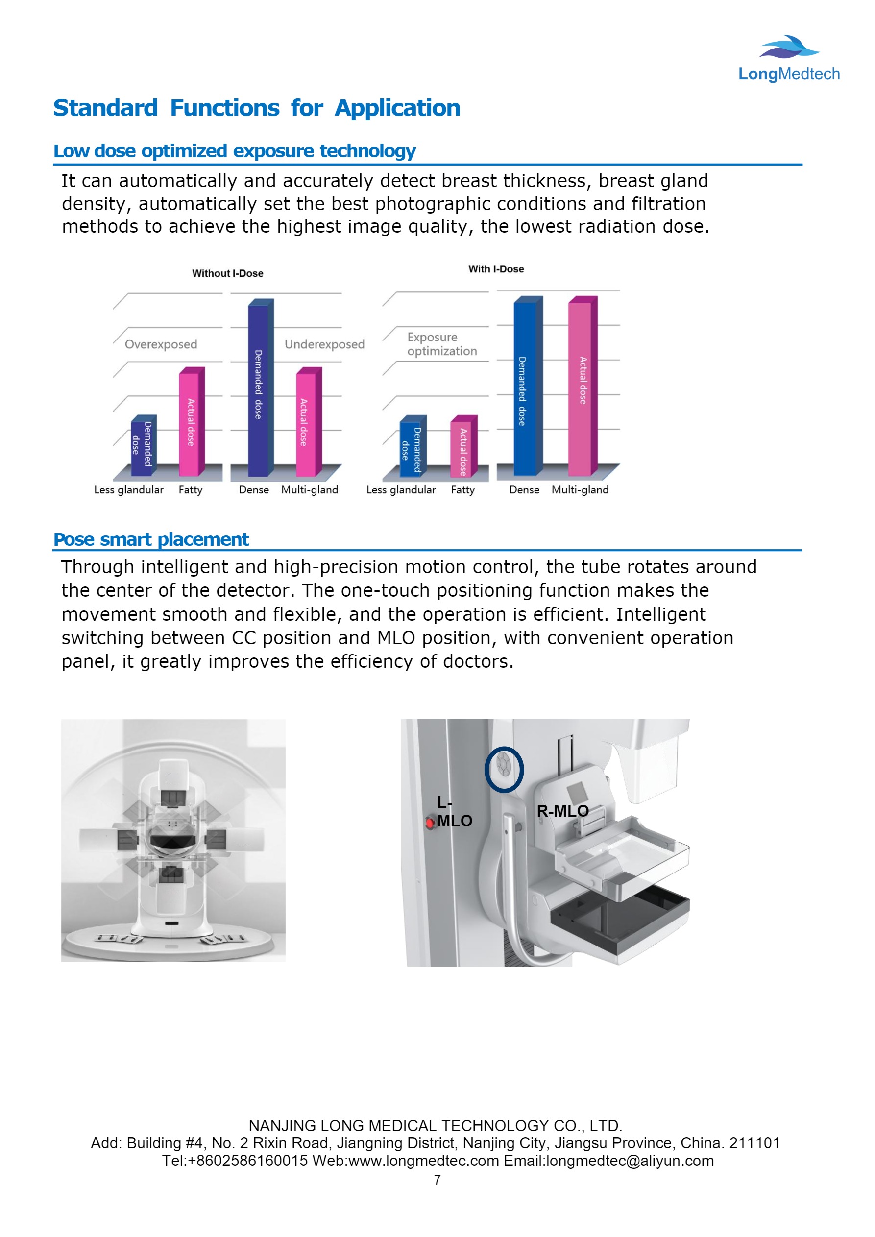Fiche technique du produit ASR-4000E pour le syst&egrave;me de mammographie num&eacute;rique-7