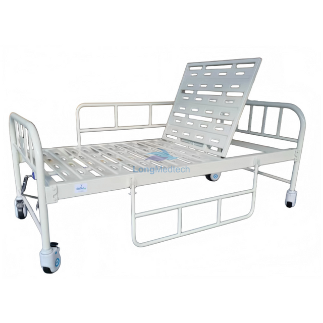 LEB-1217 Manual Medical Bed (with Side Rail and Caster)