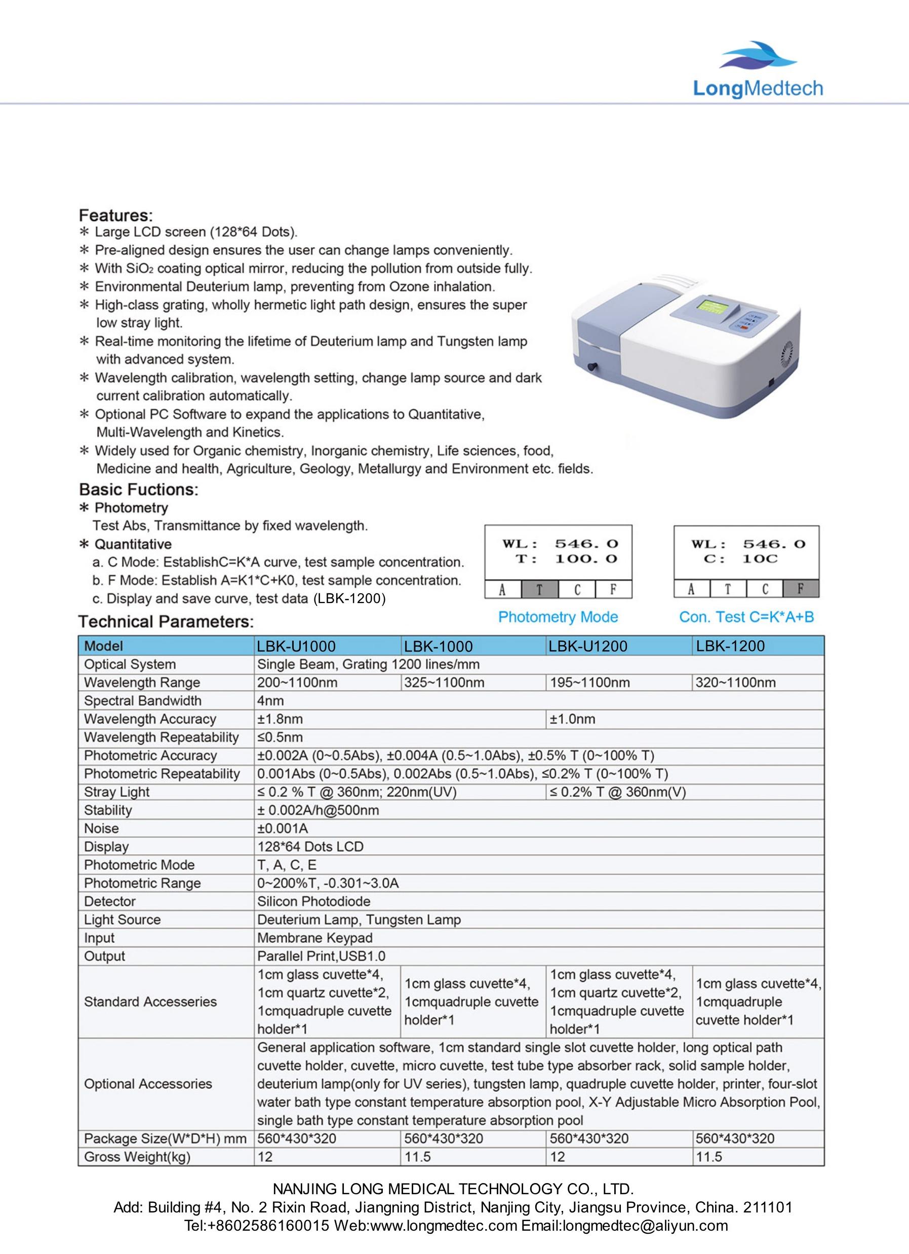 LBK LBI UV VIS Spectrophotometer-1