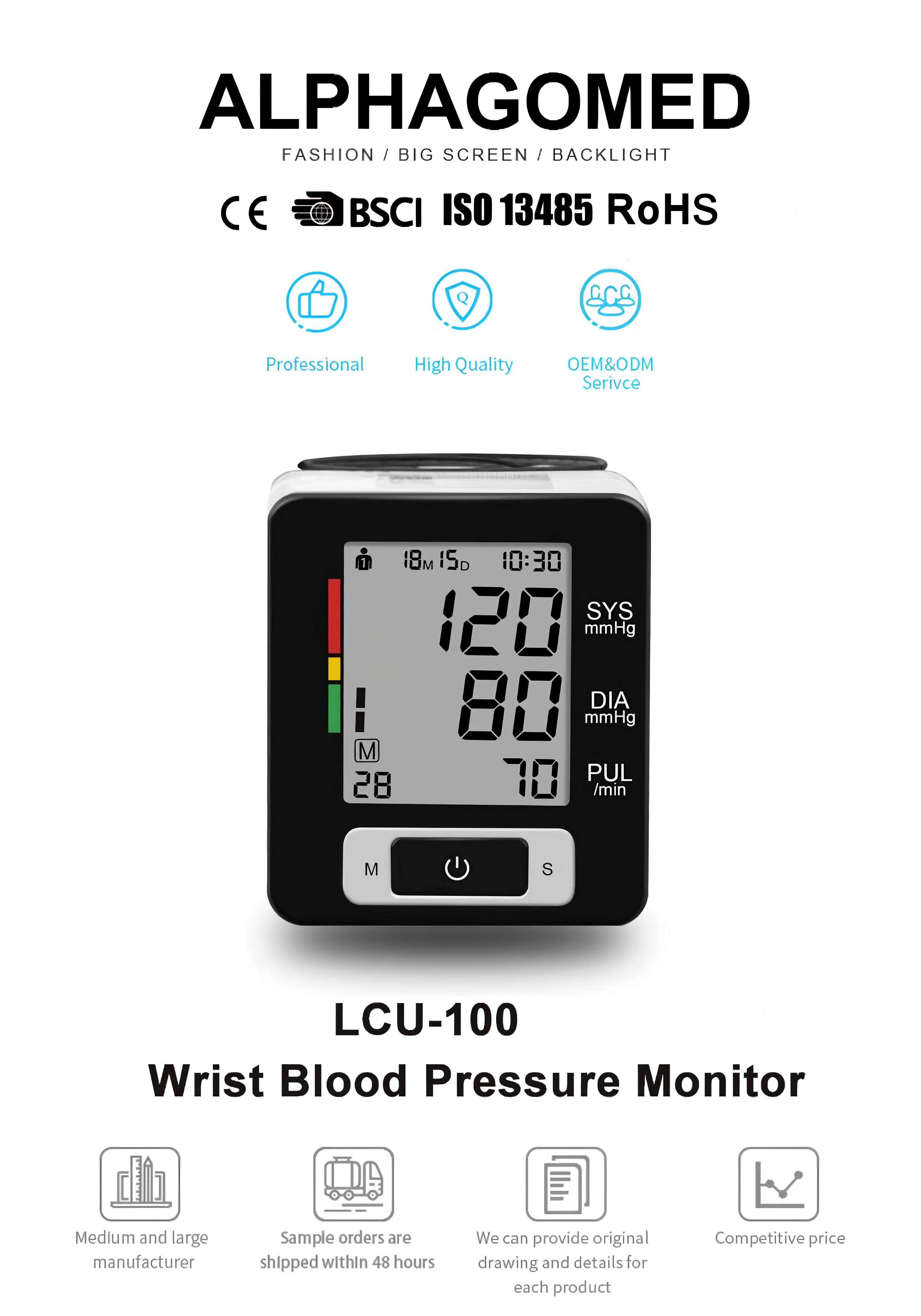 LCU-110 Wrist Blood Pressure Monitor -1