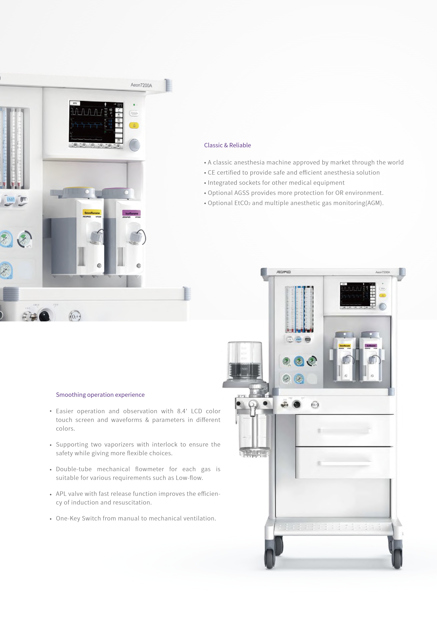Aeon7200A Anesthesia Machine-2