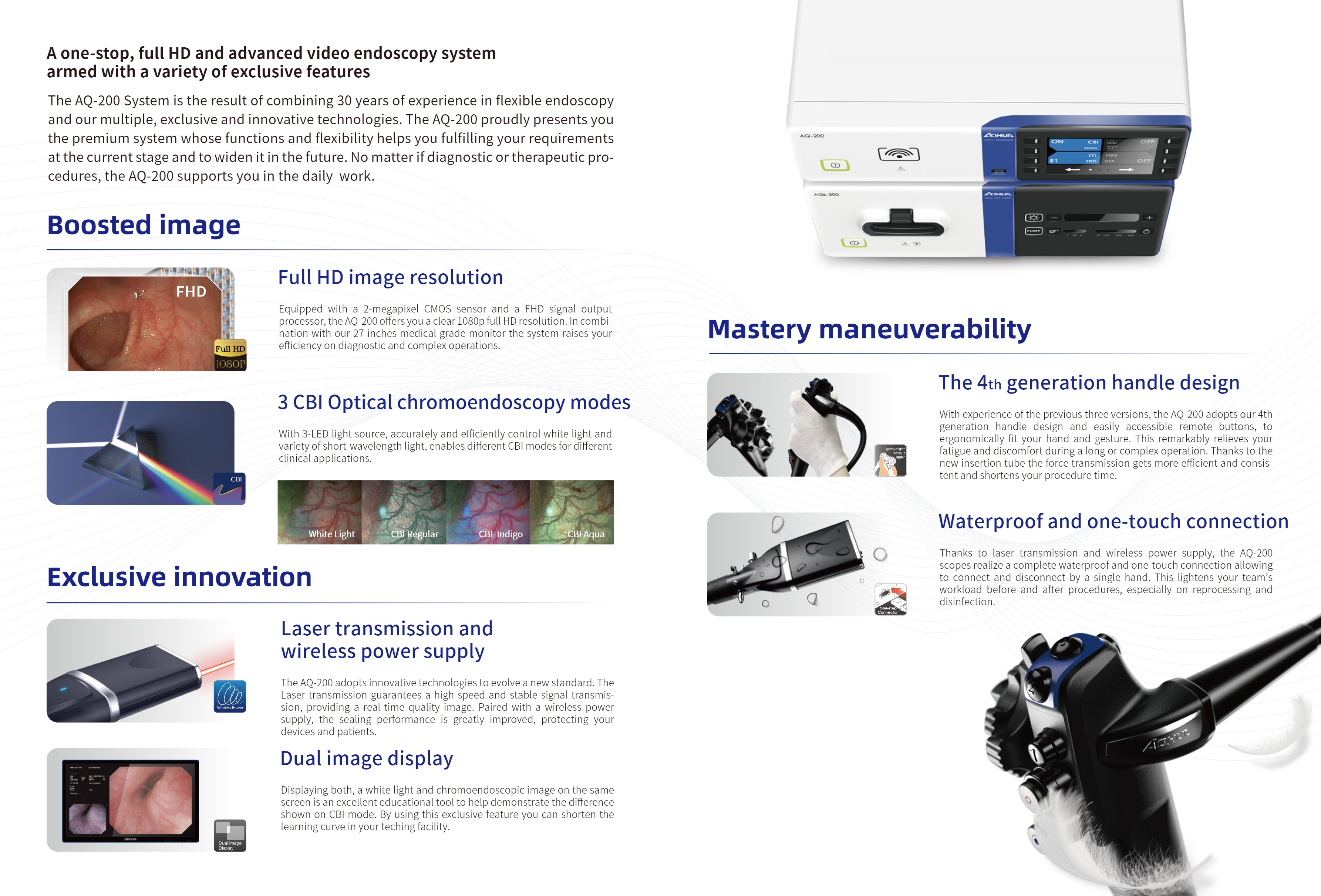 AQ-200 Video Endoscopy System-2