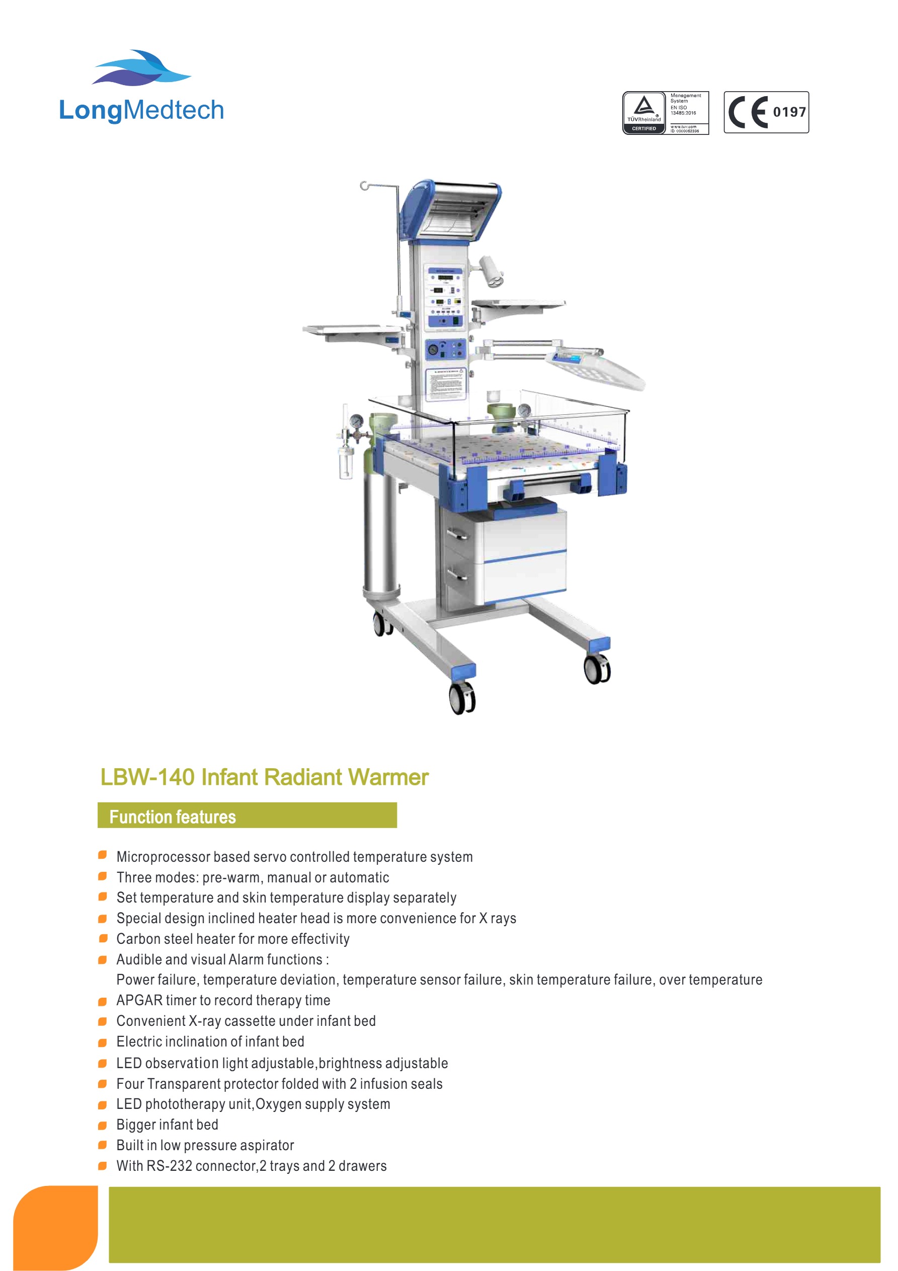 LBW-140 Infant Radiant Warmer -1