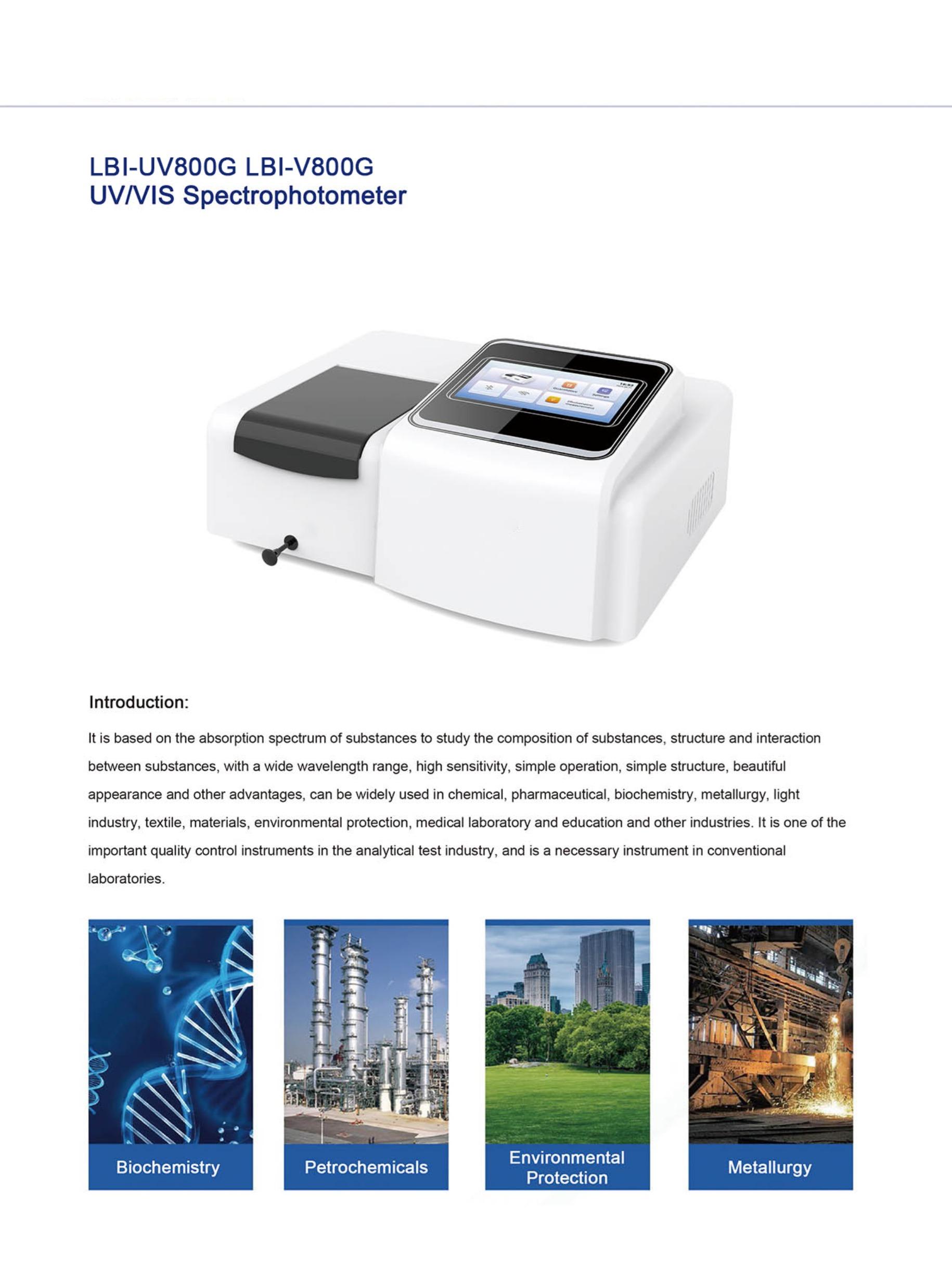 LBI-UV800G LBI-V800G UV iS Spectrophotometer-1(1)