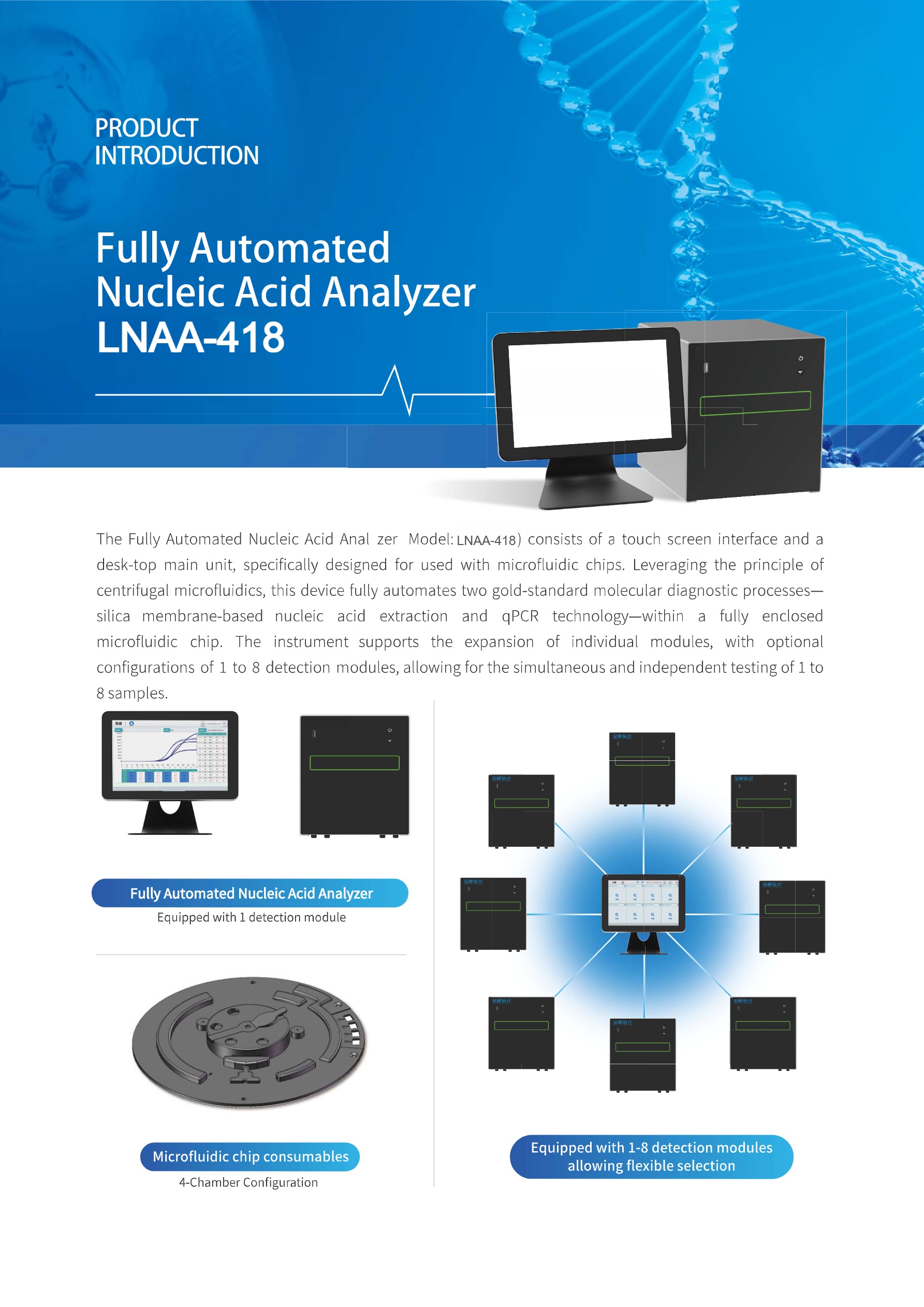 LNAA-418 Fully Automated Nucleic Acid Analysis System-2