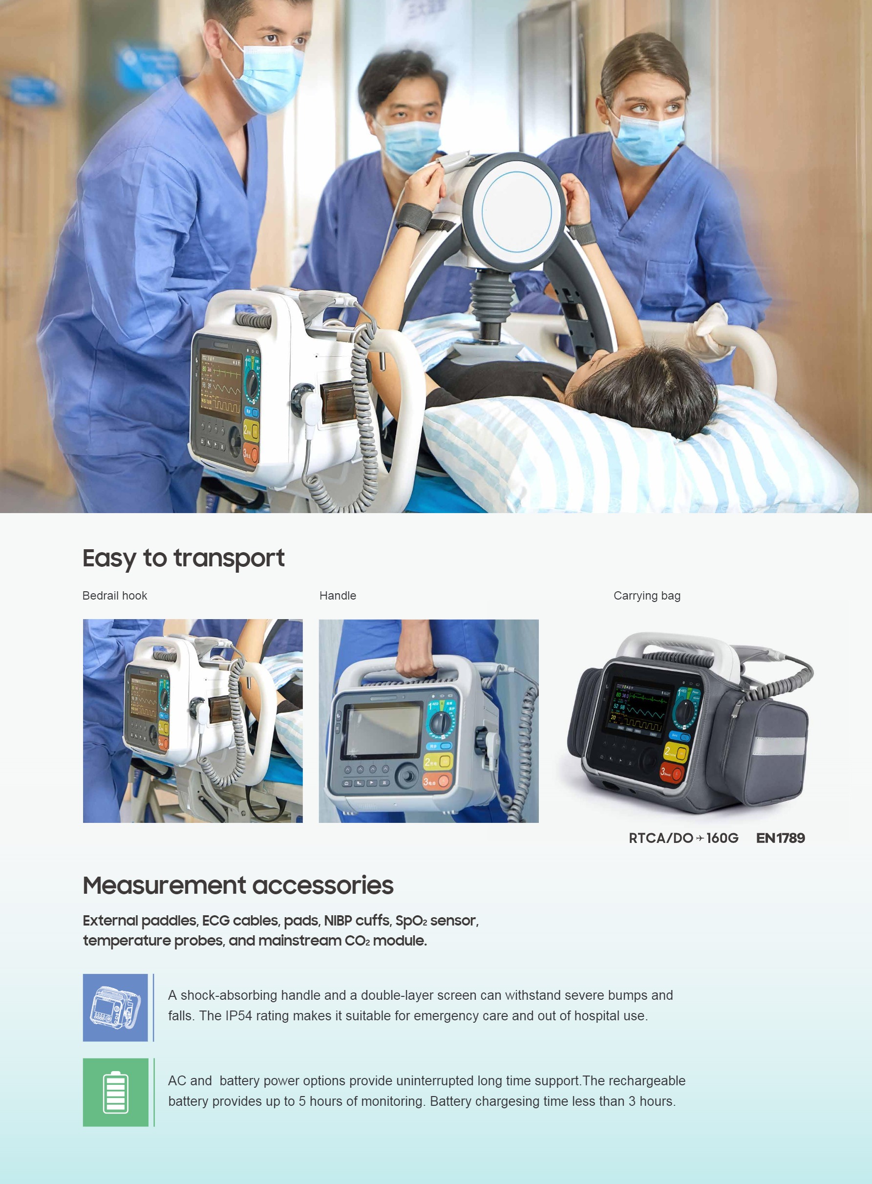 Li6 Defibrillator Monitor-5