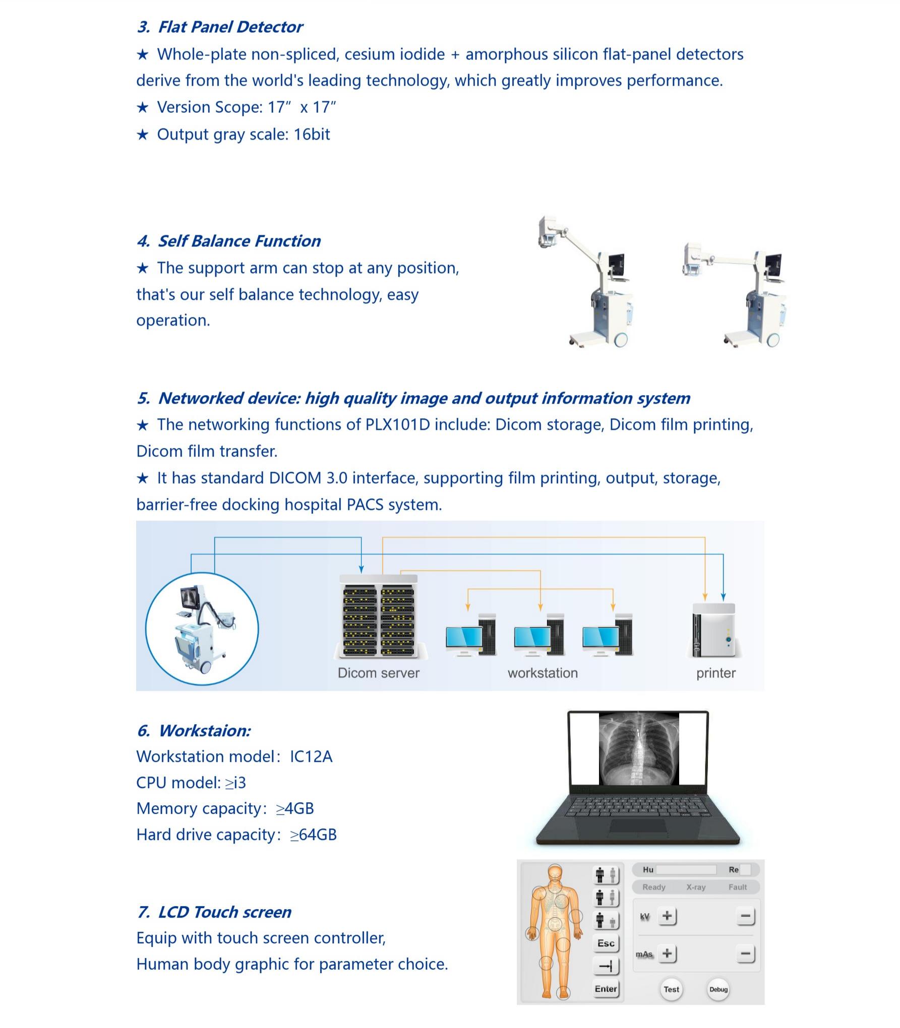 LXR2500 Digital Mobile X-Ray Machine-4