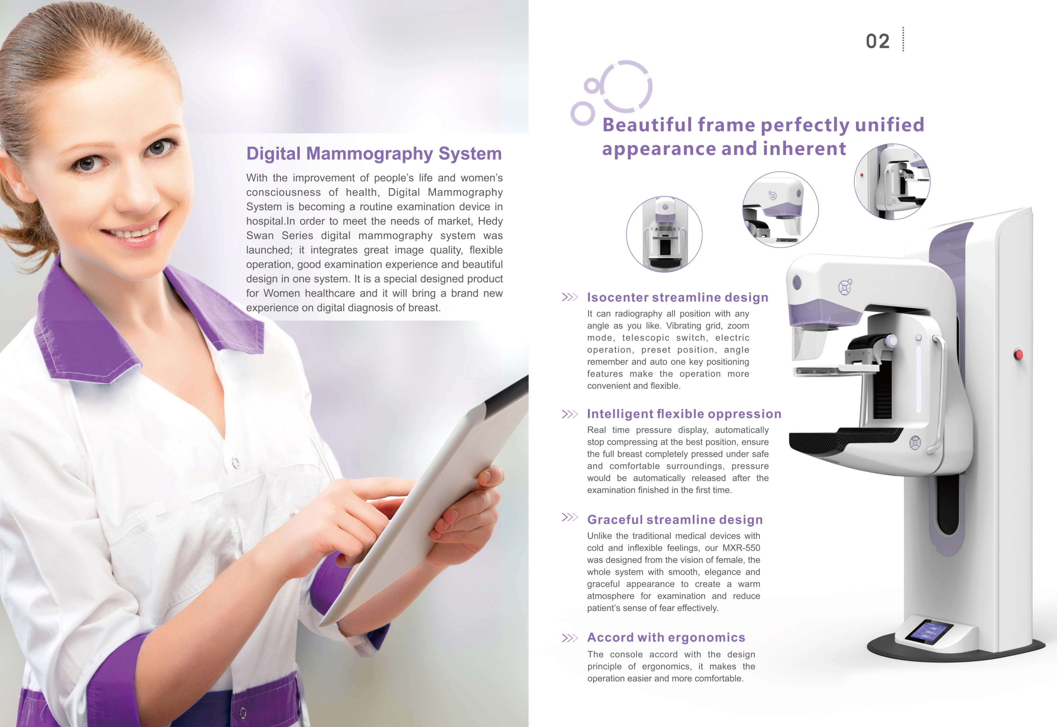 LXR800 Digital Mammography System-2