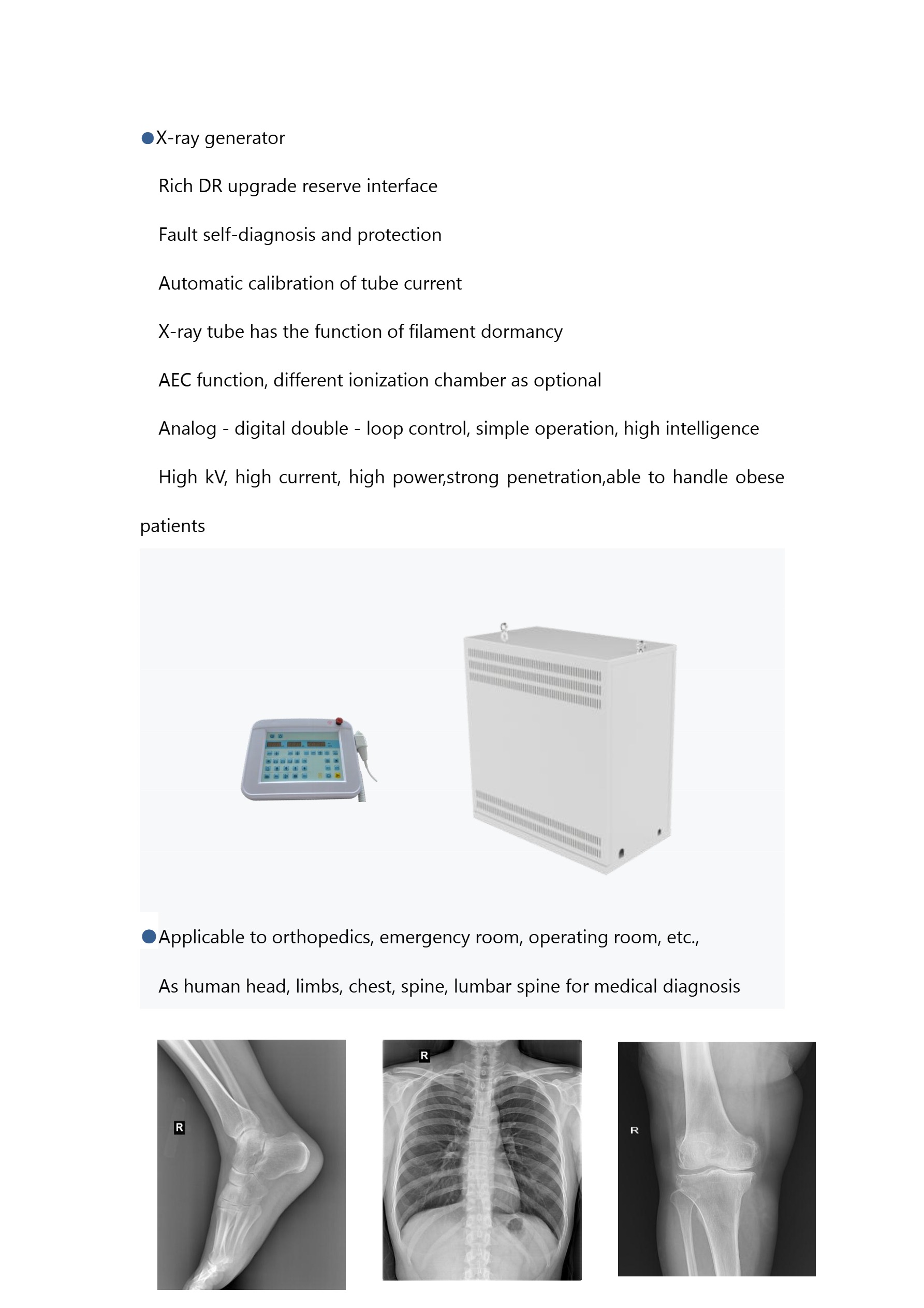 LXR200 Analogue High Fequency X-ray Machine-4