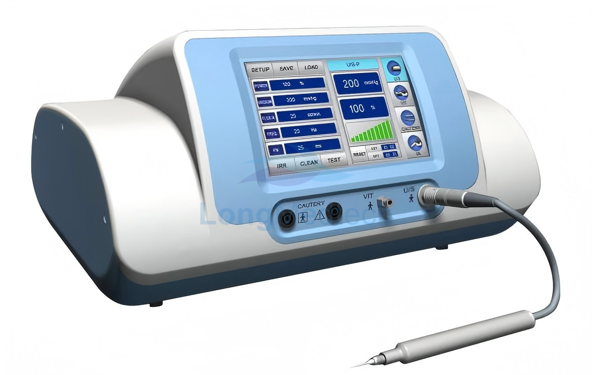 A closer look at the LM-480 Phaco Emulsifier Configuration