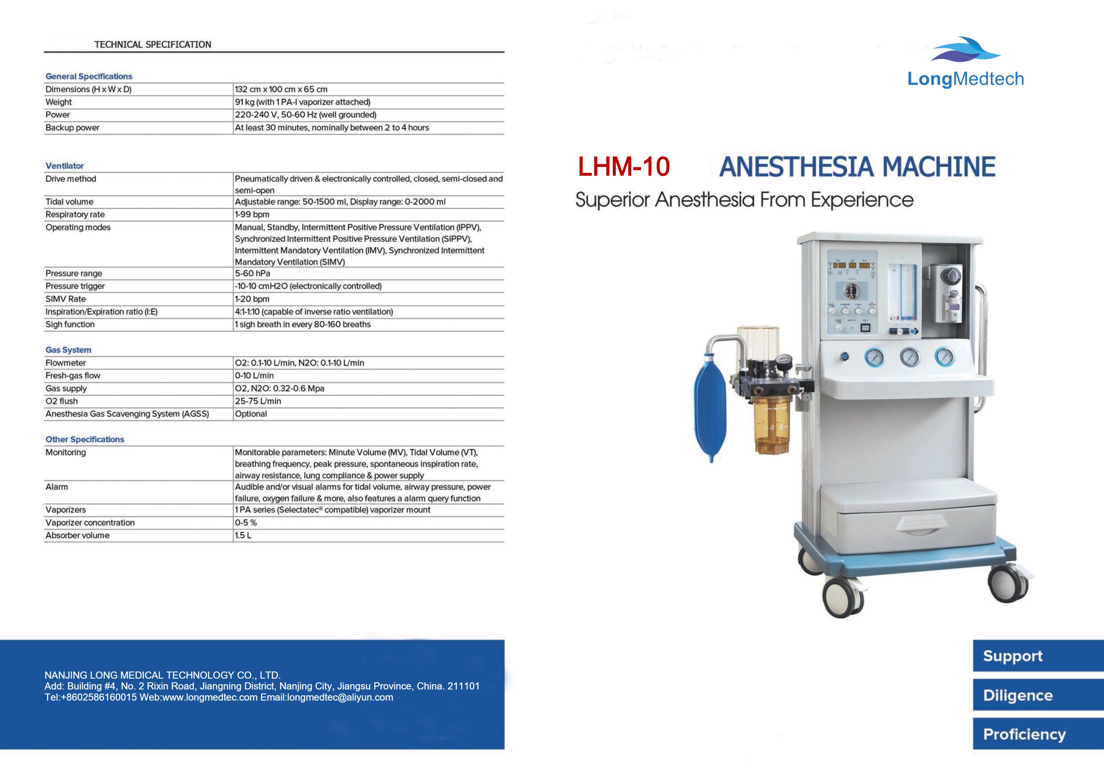 LHM-10 Anesthesia Machine-1