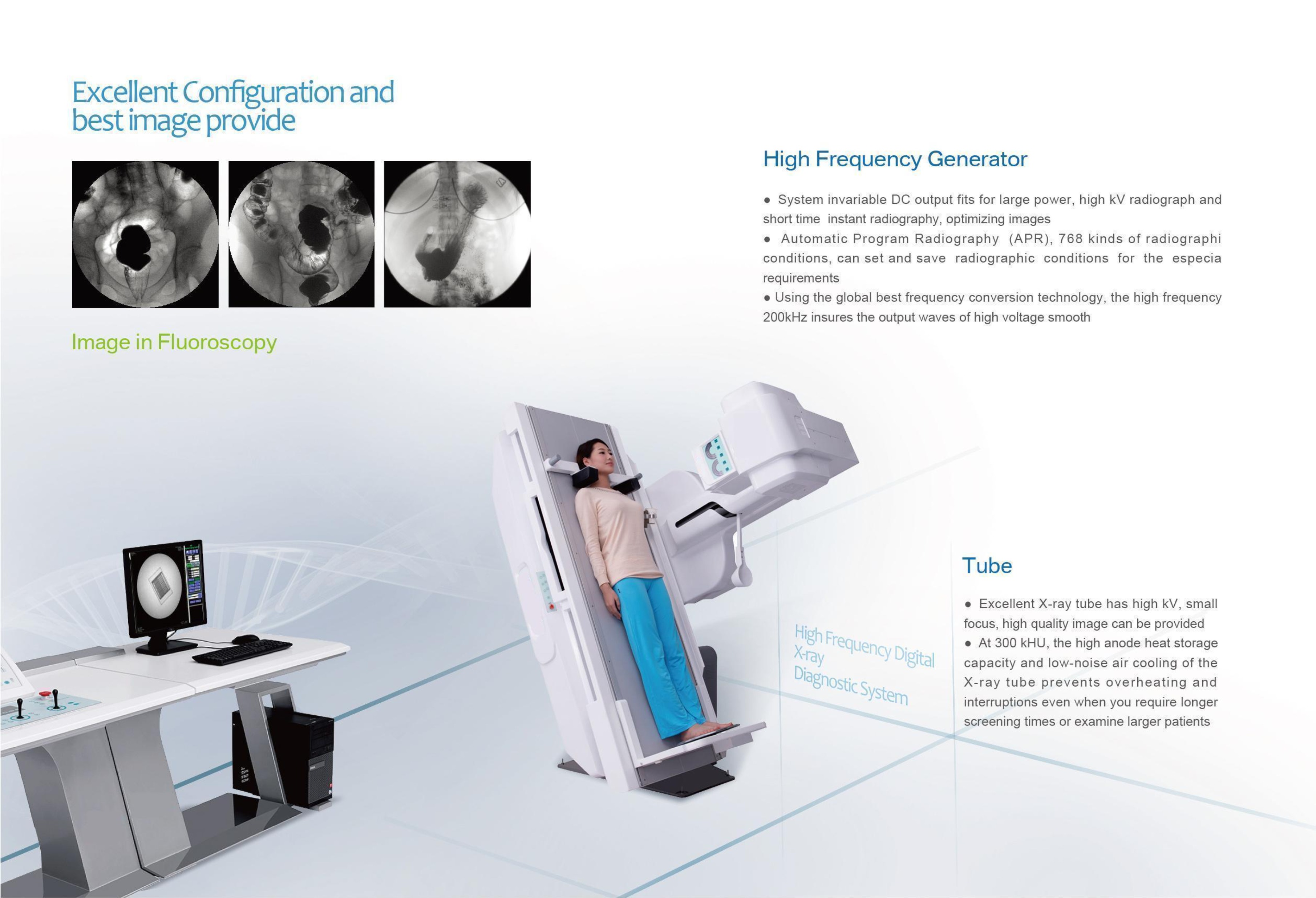LBDS-160 نظام تشخيص الأشعة السينية الرقمي عالي التردد-3