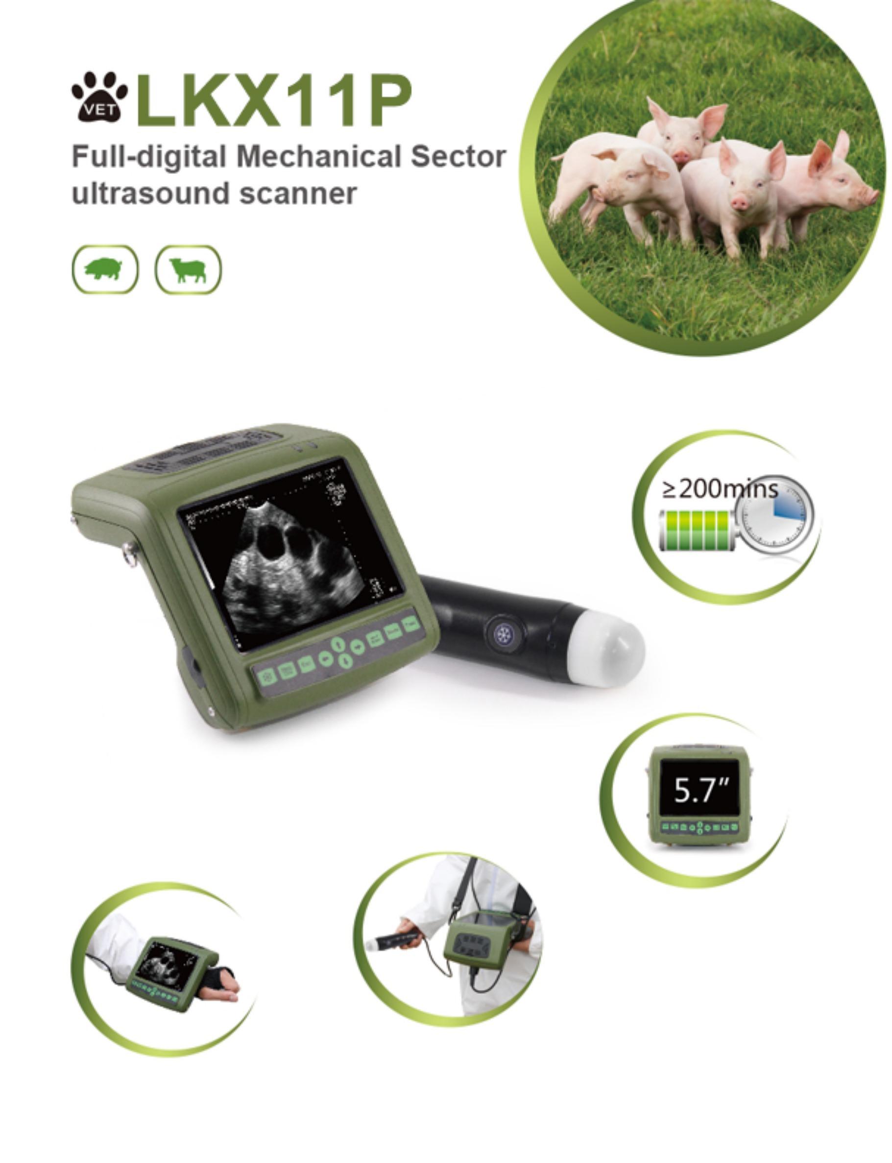 LKX11P Full-Digital Mechanical Sector Ultrasound Scanner-1(1)