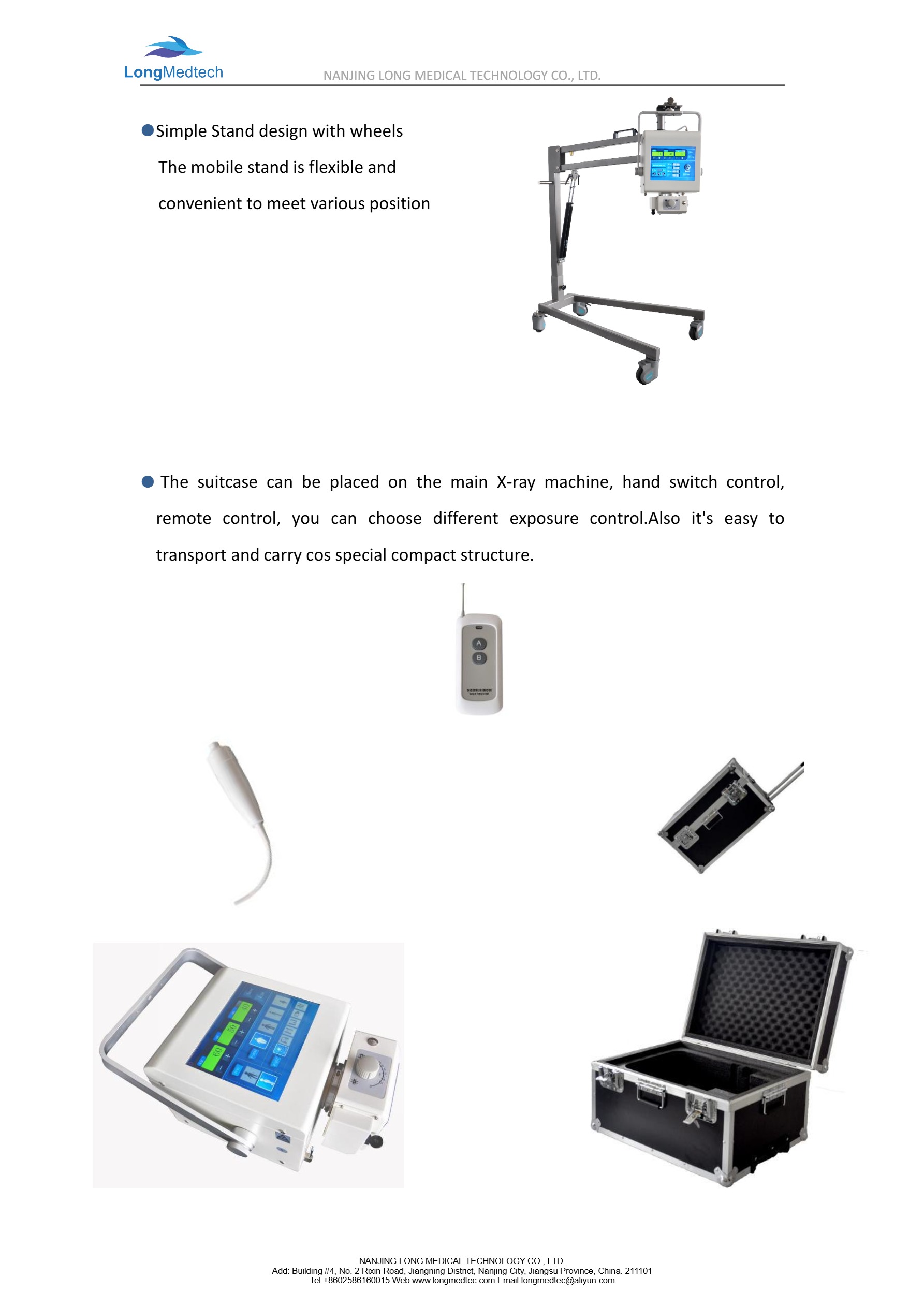 LXR-510 Portable X-ray Machine (Analogue）-3