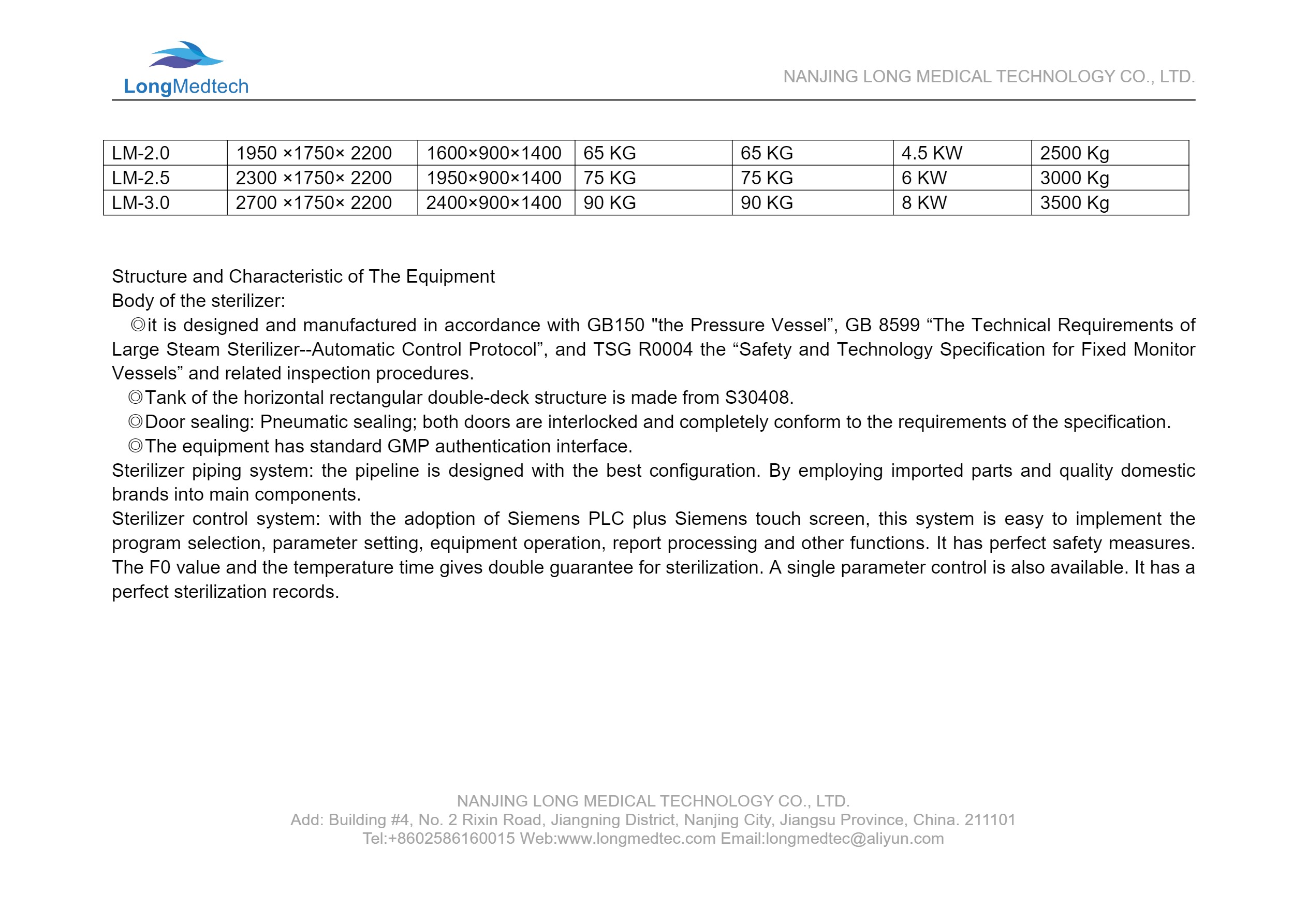 LM Series Pulse Vacuum Autoclave-(2)-3