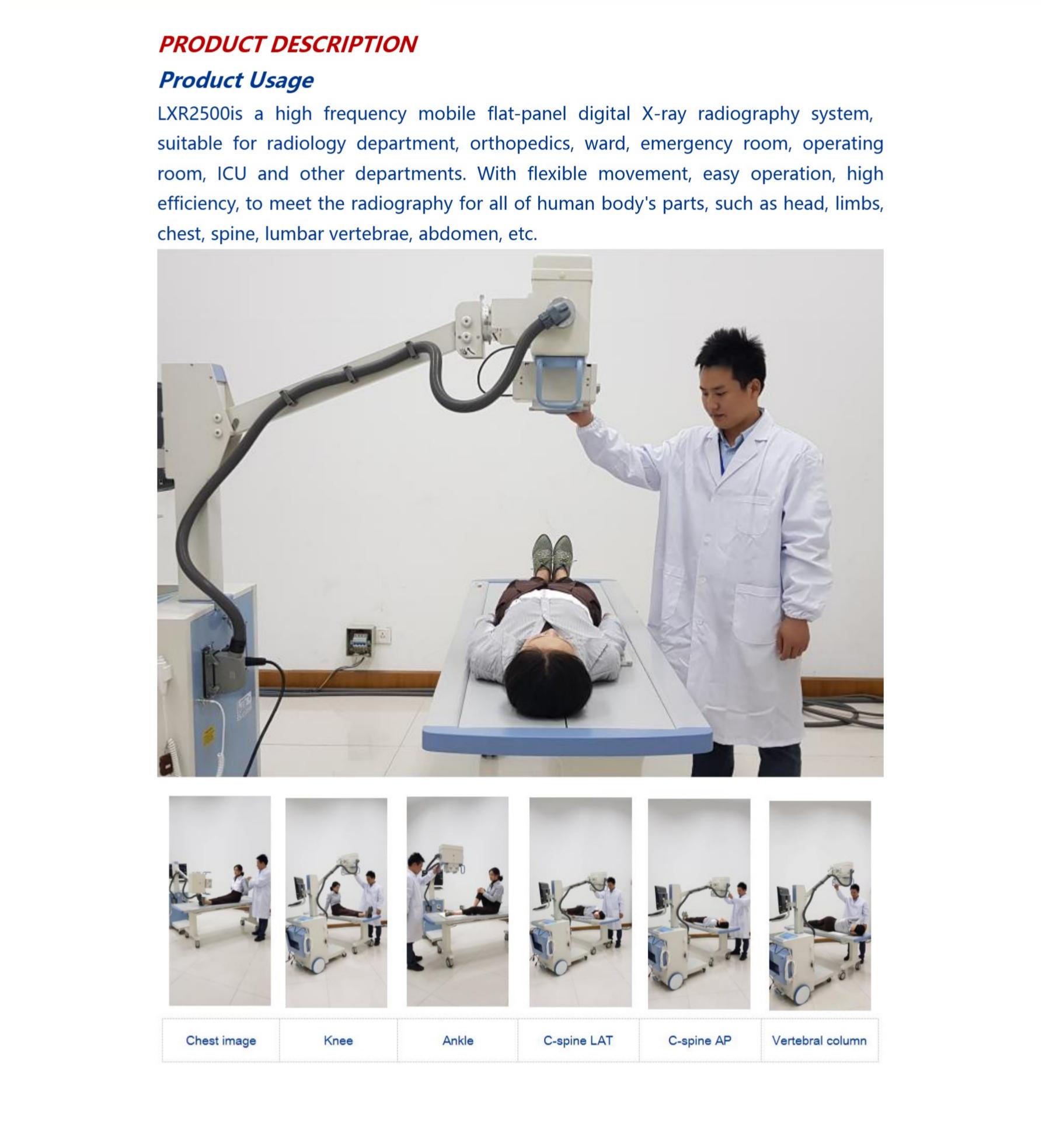 LXR2500 Digital Mobile X-Ray Machine-2