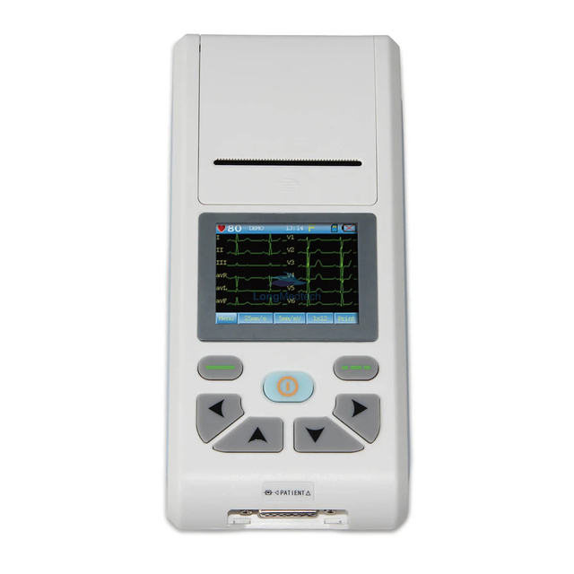 ECG90A Electrocardiograph Three Channels ECG Machine
