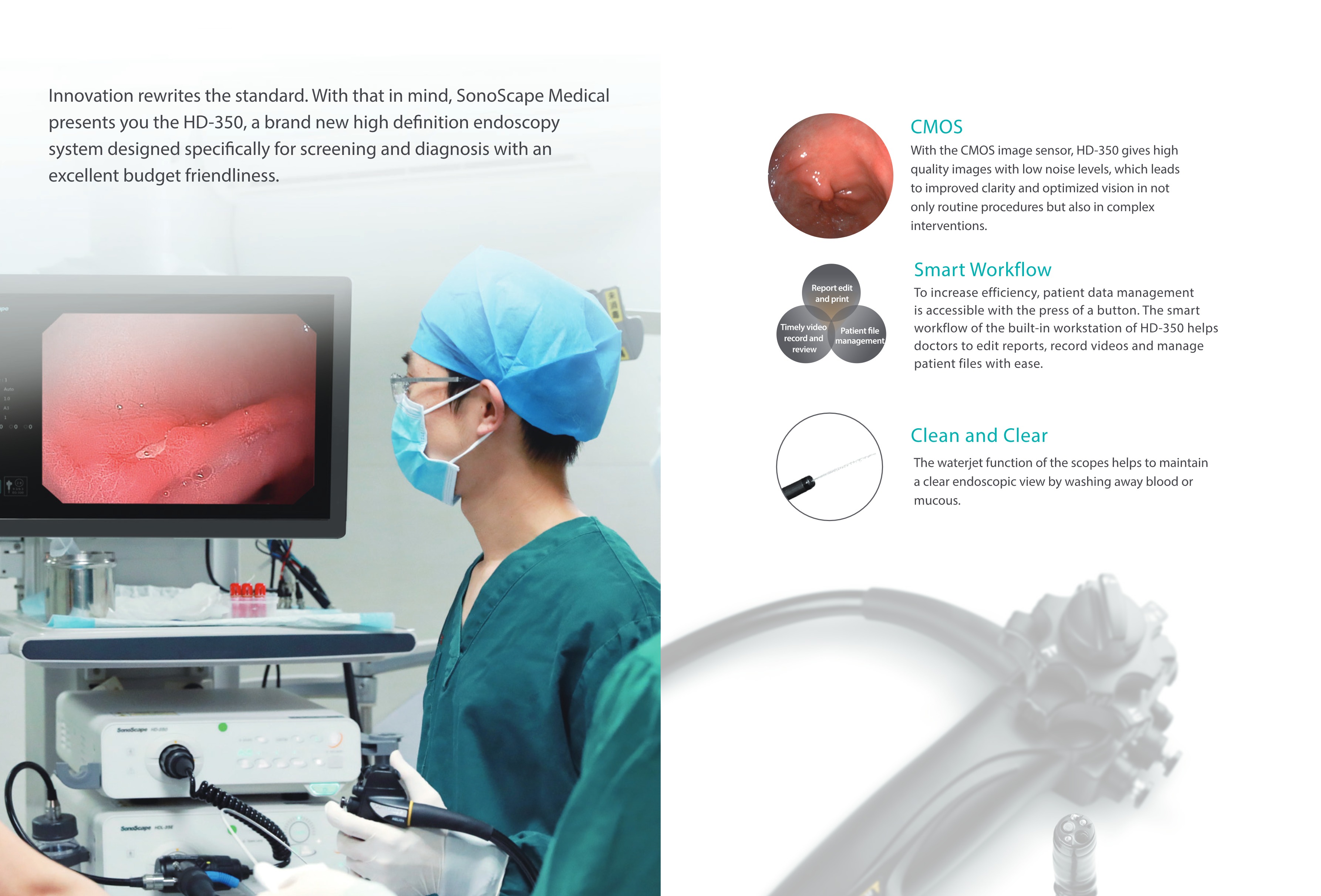 HD-350 High Definition Video Endoscopy System-(1)-2