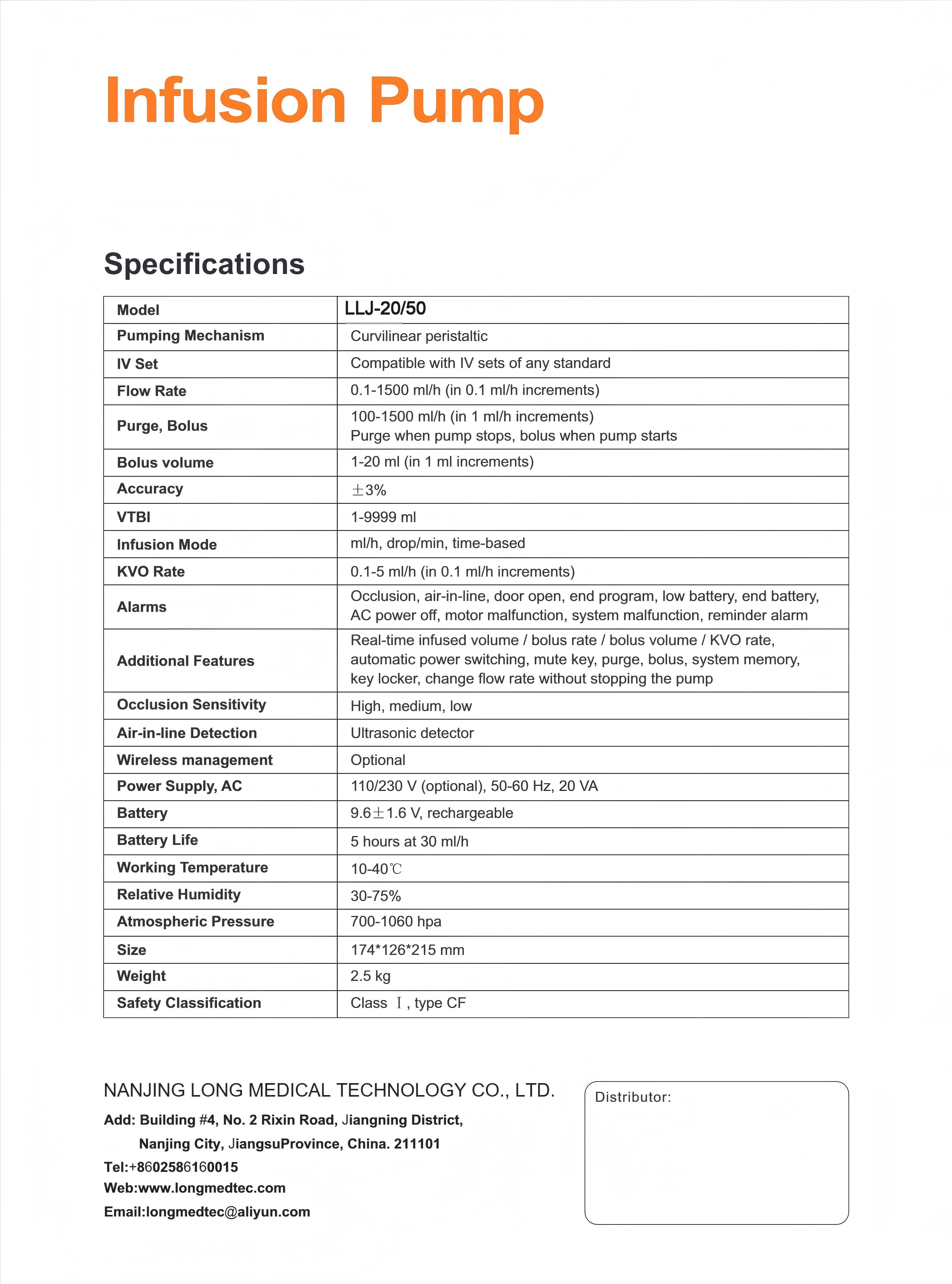 LLJ-20 Infusion Pump-2