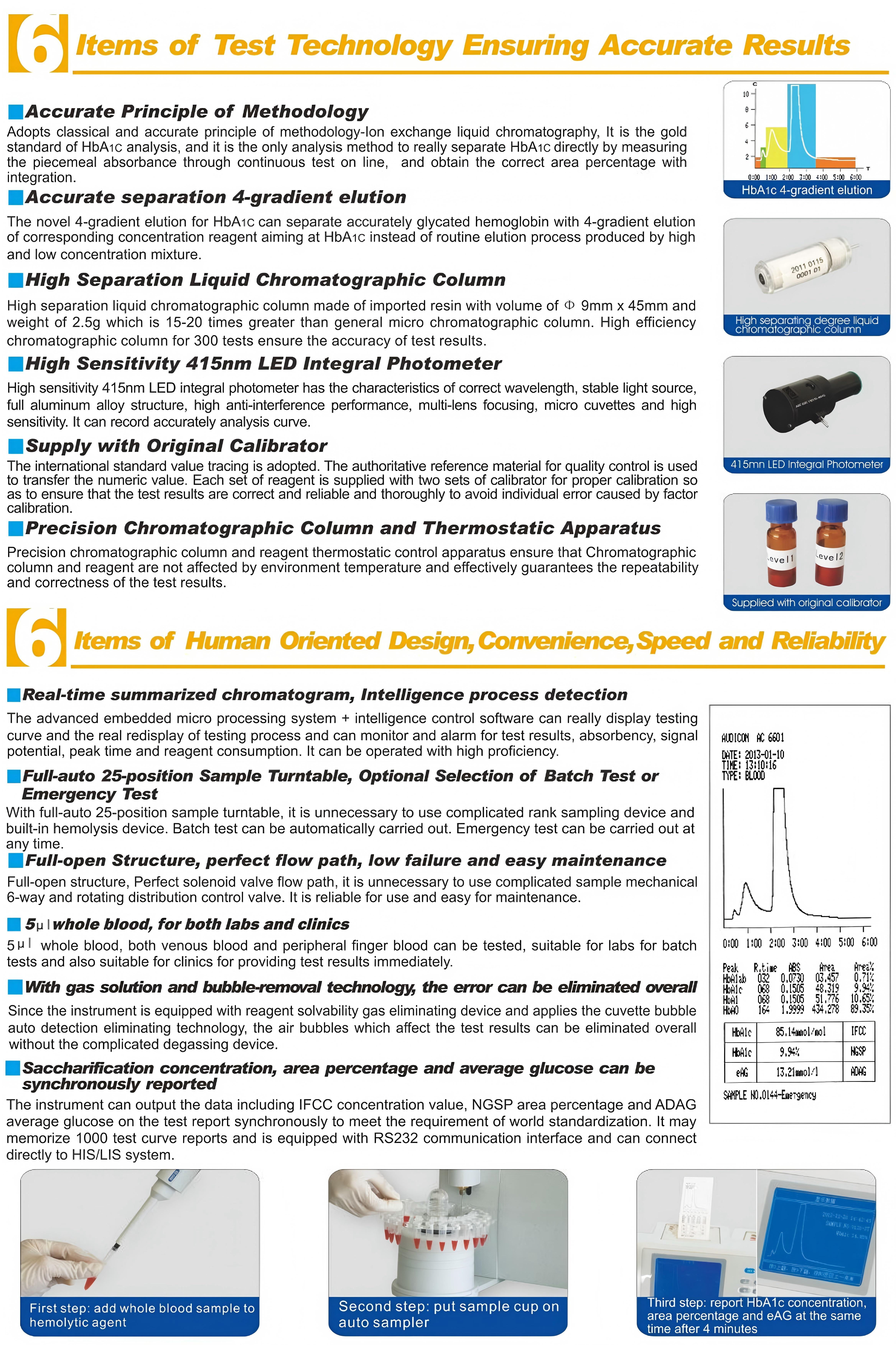 Analizador-2(1) de hemoglobina glicada HbA1c totalmente autom&aacute;tico serie LVA-100
