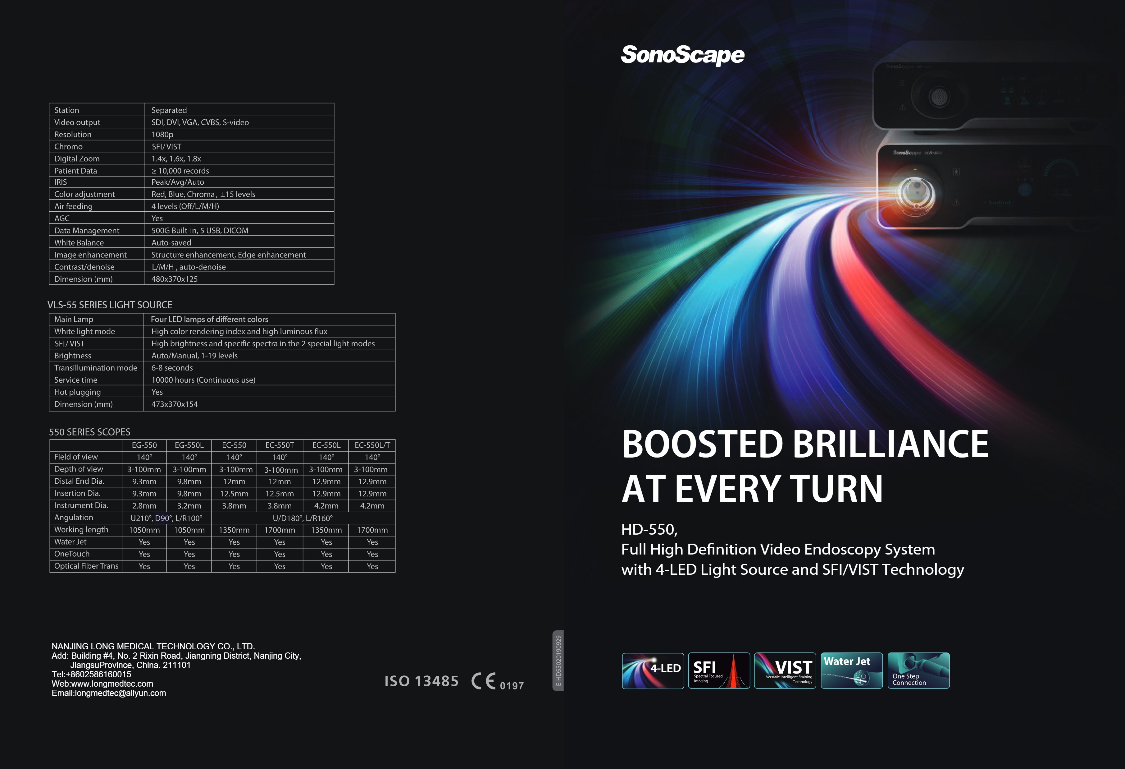 HD-550 Full High Definition Video Endoscopy System-1