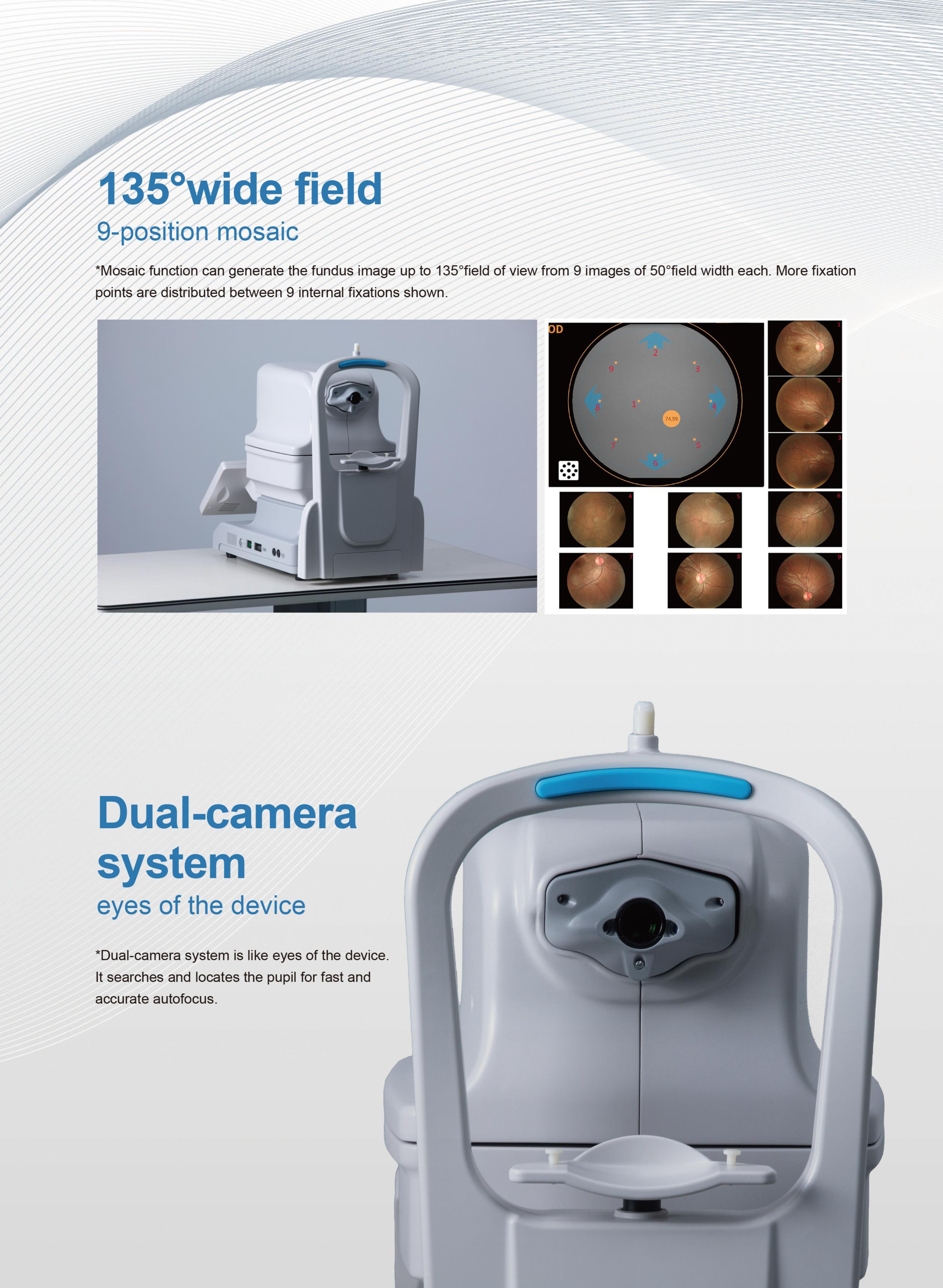 Cam&eacute;ra de fond automatique non mydriatique LM-3100-5