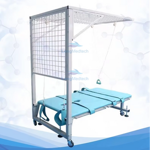 Upper Lower Limb Joint Mobility Exercise Training Driven Steel Net Frame Bed 