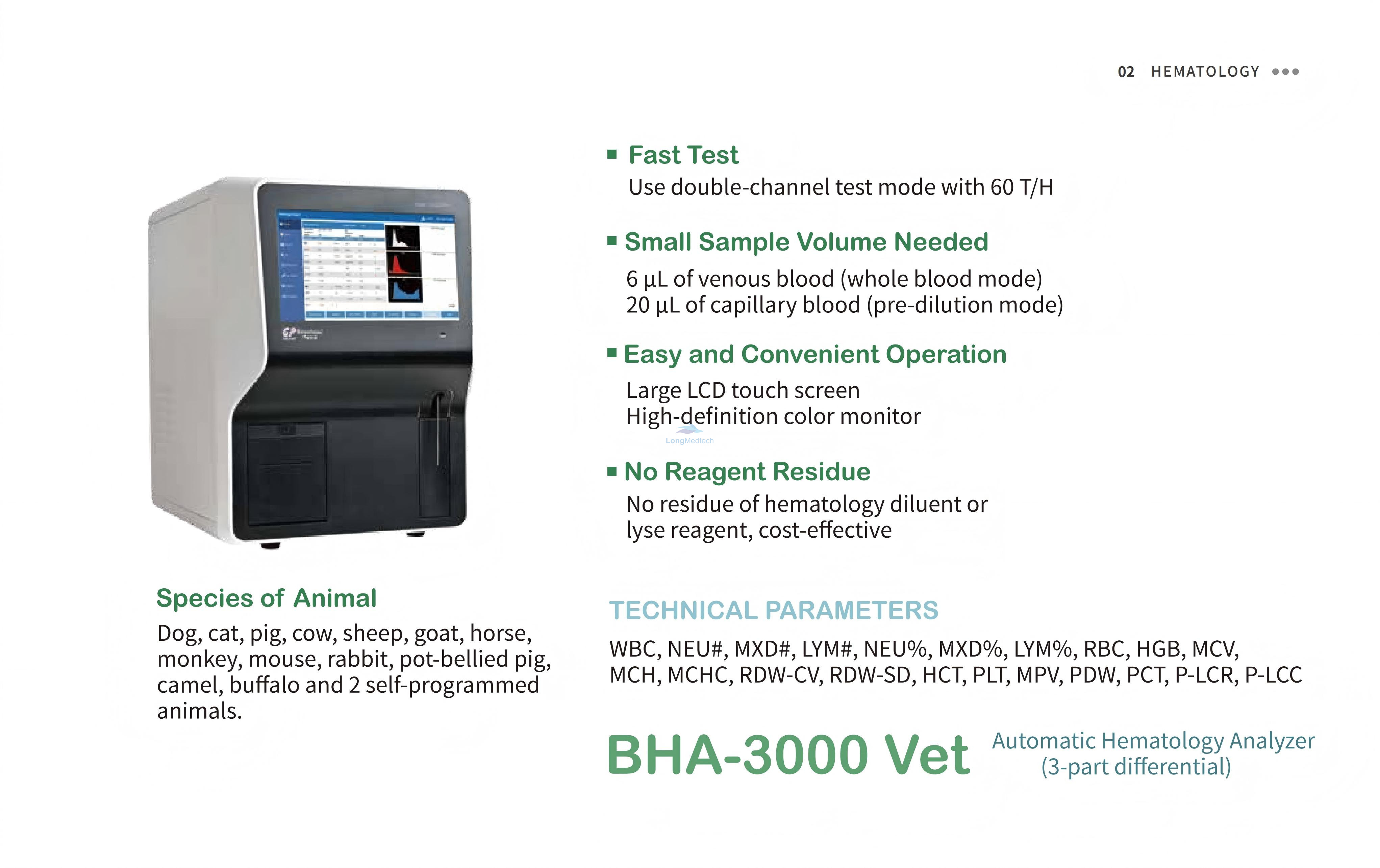 BHA-3000 BHA-5000 Vet Automatic Hematology Analyzer_01