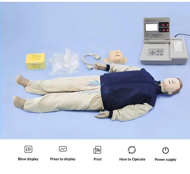 LZB-681 CPR Simulator First Aid Training Model